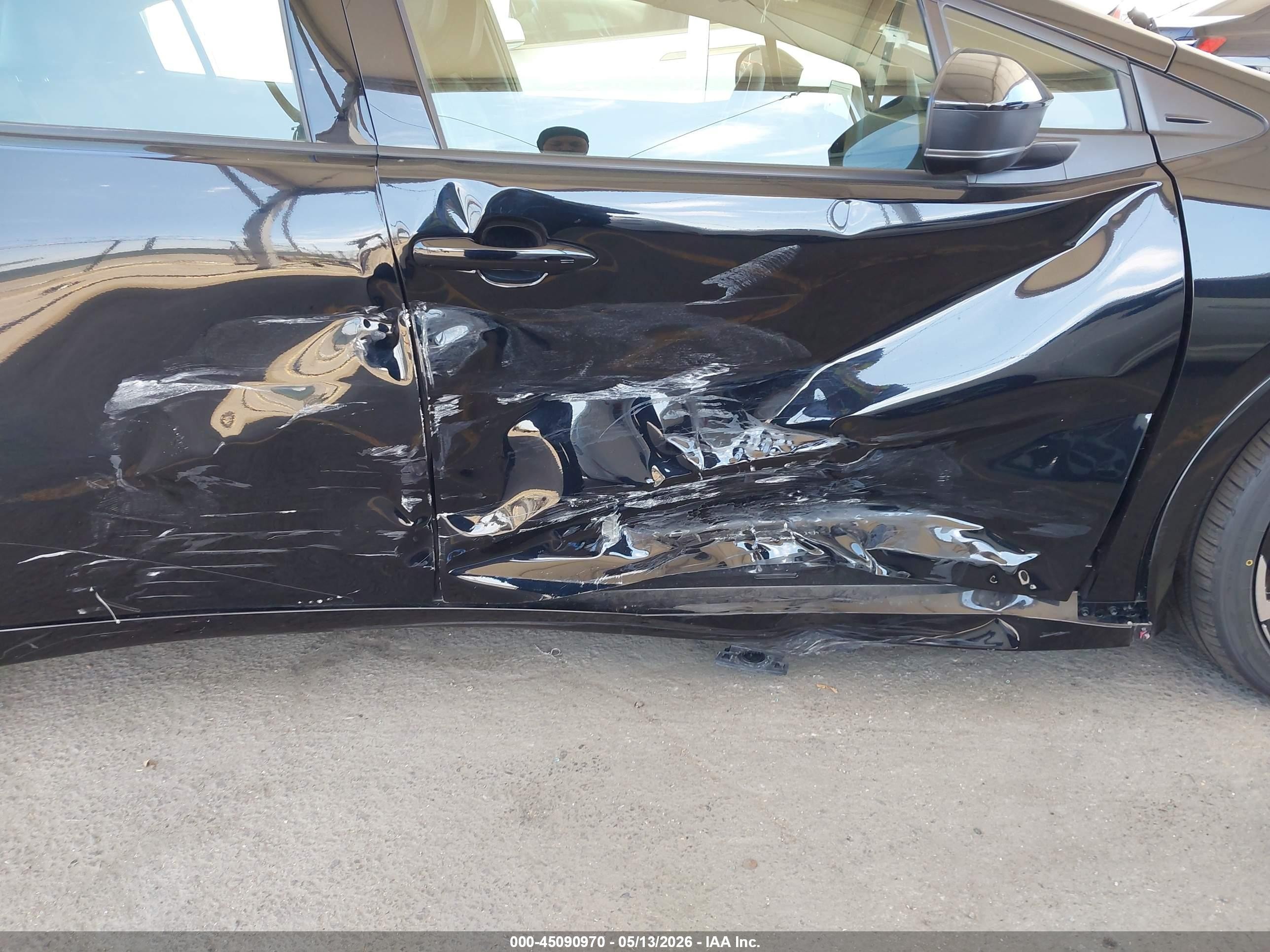 2023 Toyota Prius Prime Xse Black vin: JTDACACU7P3003163