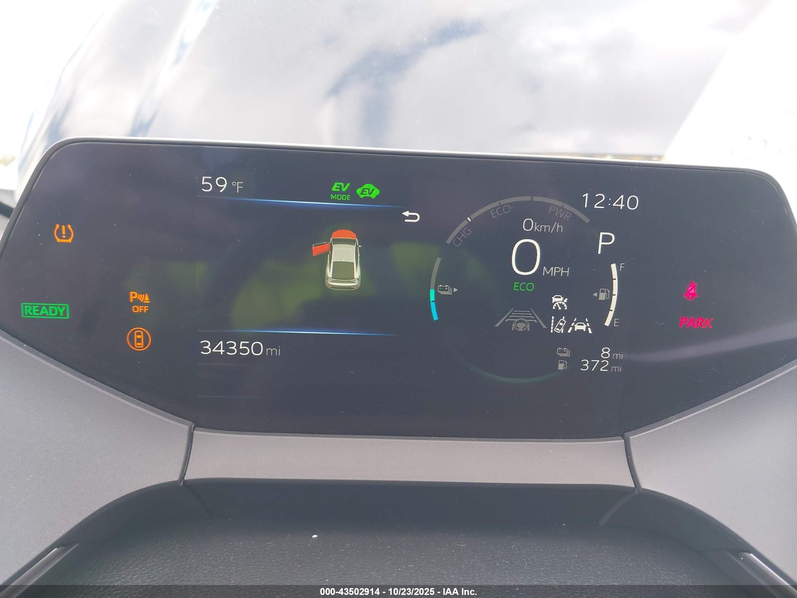2023 Toyota Prius Prime Xse Black vin: JTDACACU7P3006869