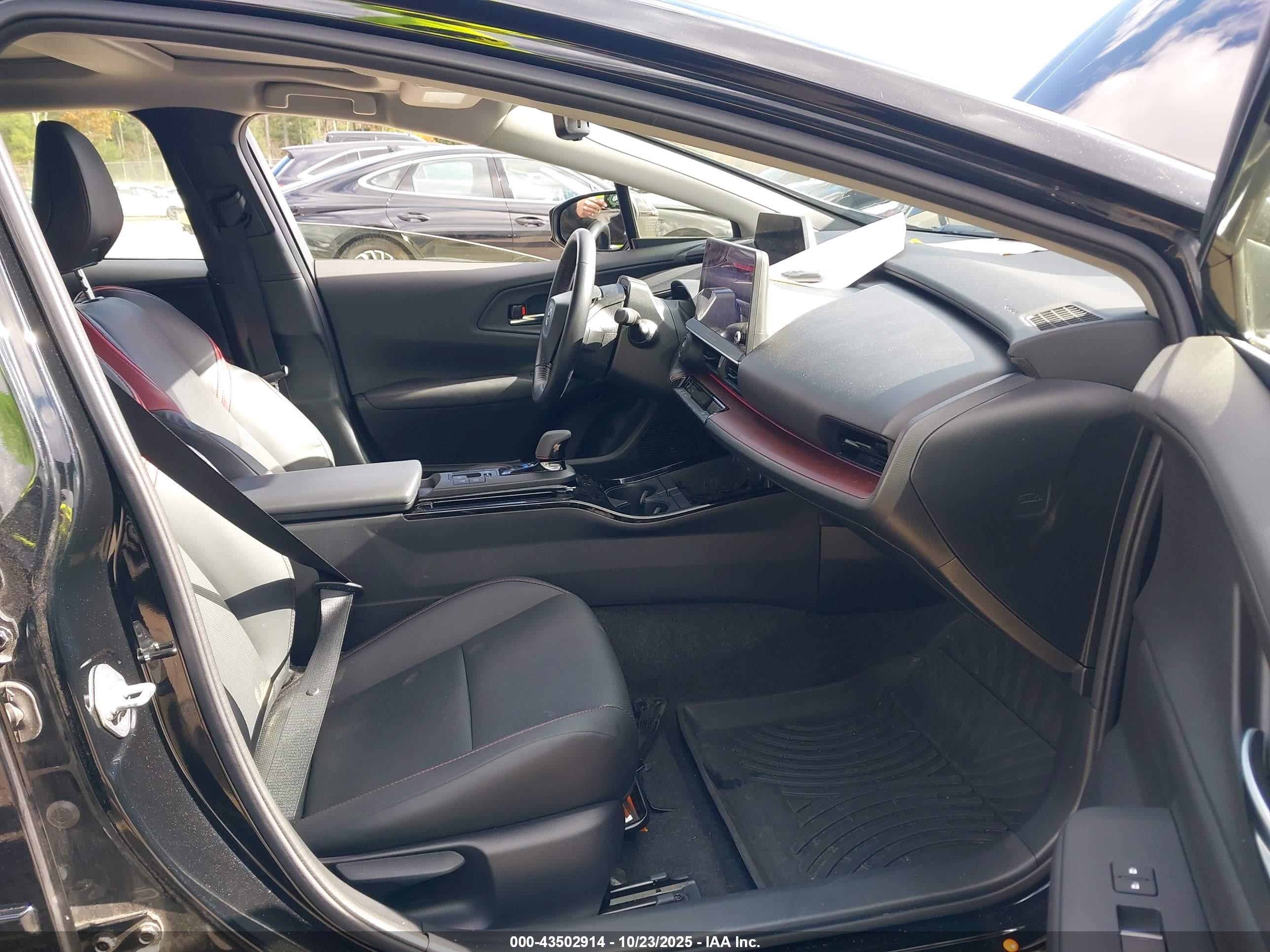 2023 Toyota Prius Prime Xse Black vin: JTDACACU7P3006869