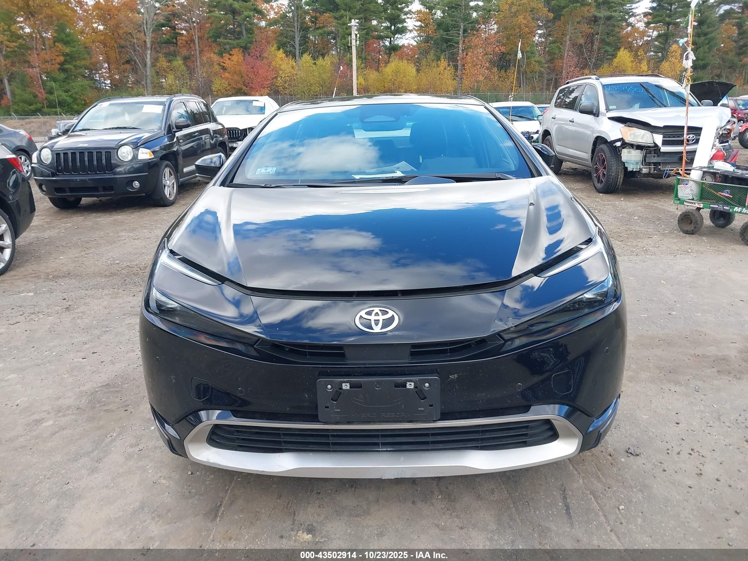 2023 Toyota Prius Prime Xse Black vin: JTDACACU7P3006869
