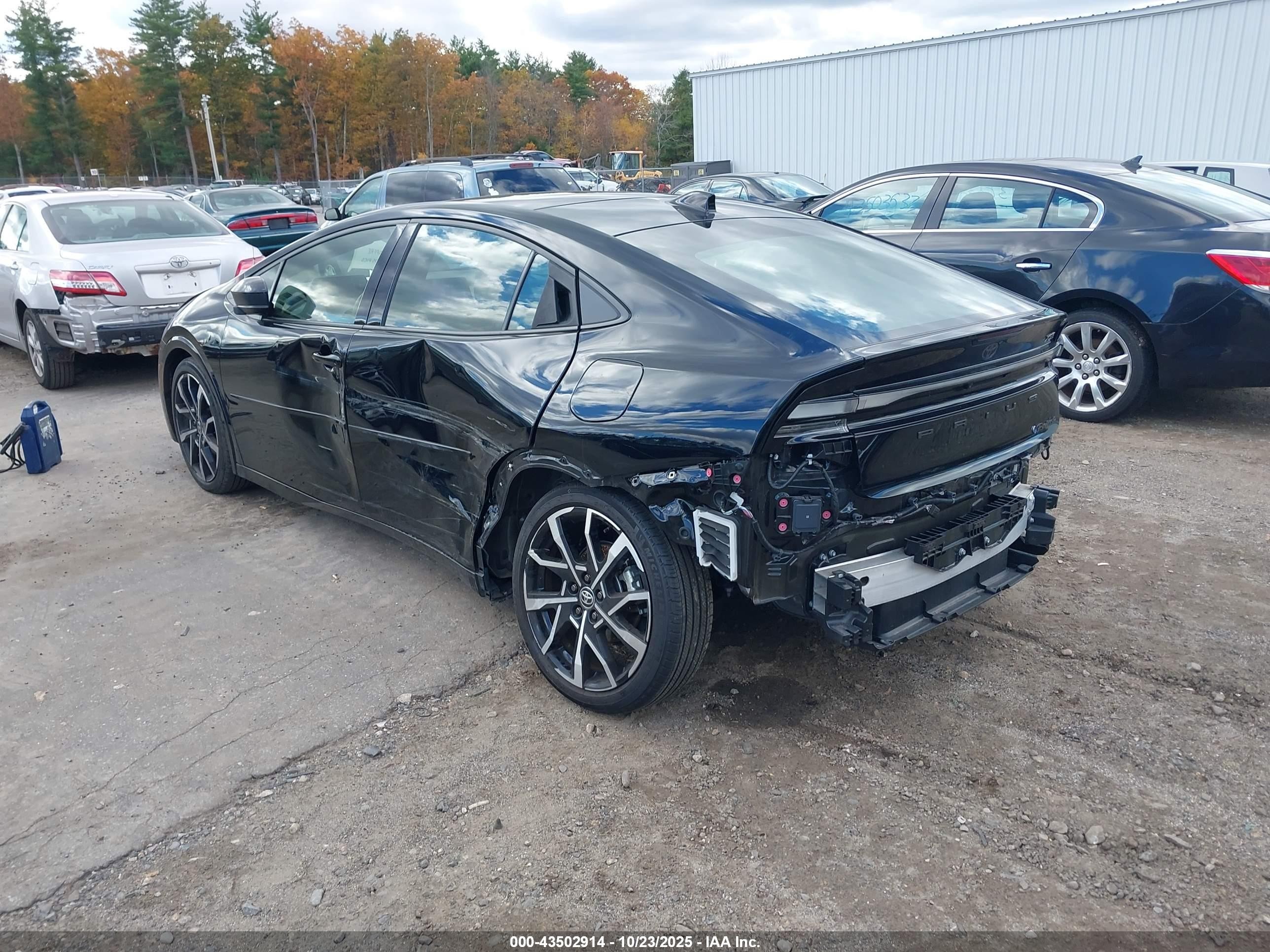 2023 Toyota Prius Prime Xse Black vin: JTDACACU7P3006869