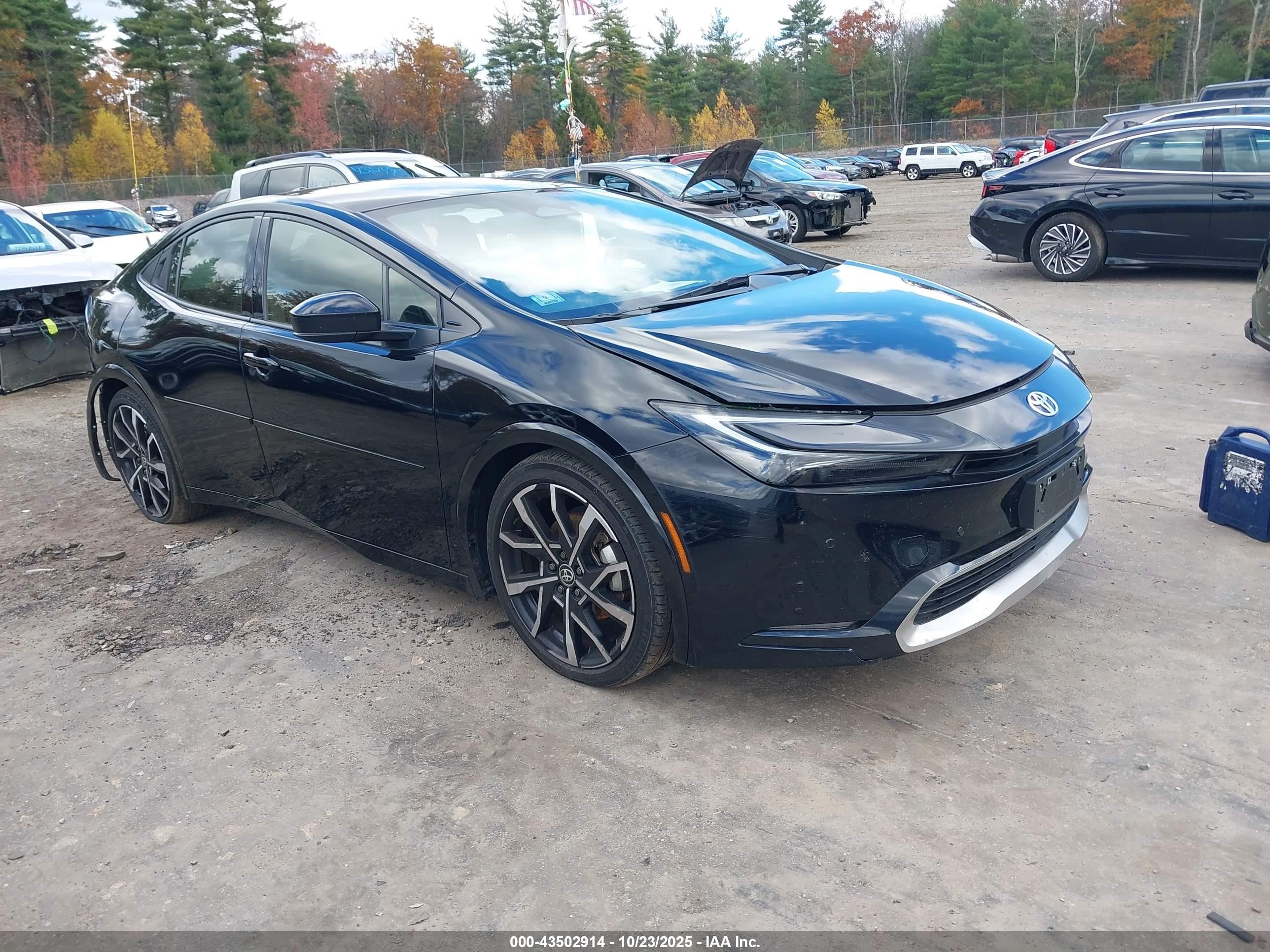 2023 Toyota Prius Prime Xse Black vin: JTDACACU7P3006869