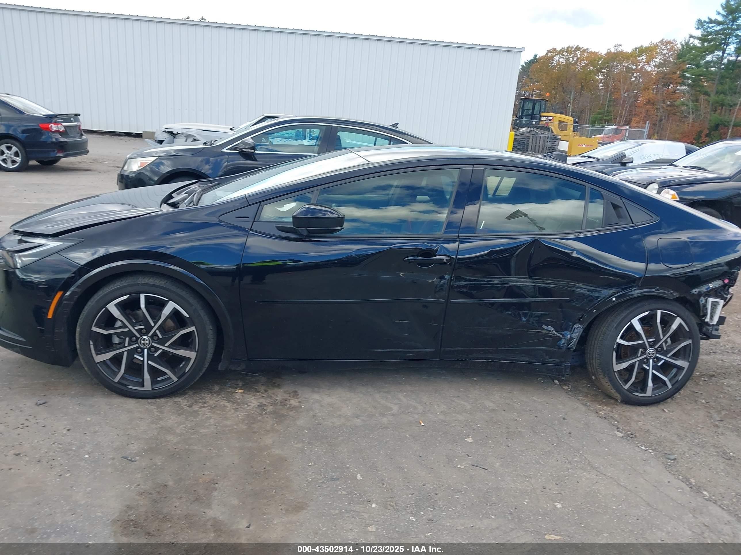 2023 Toyota Prius Prime Xse Black vin: JTDACACU7P3006869