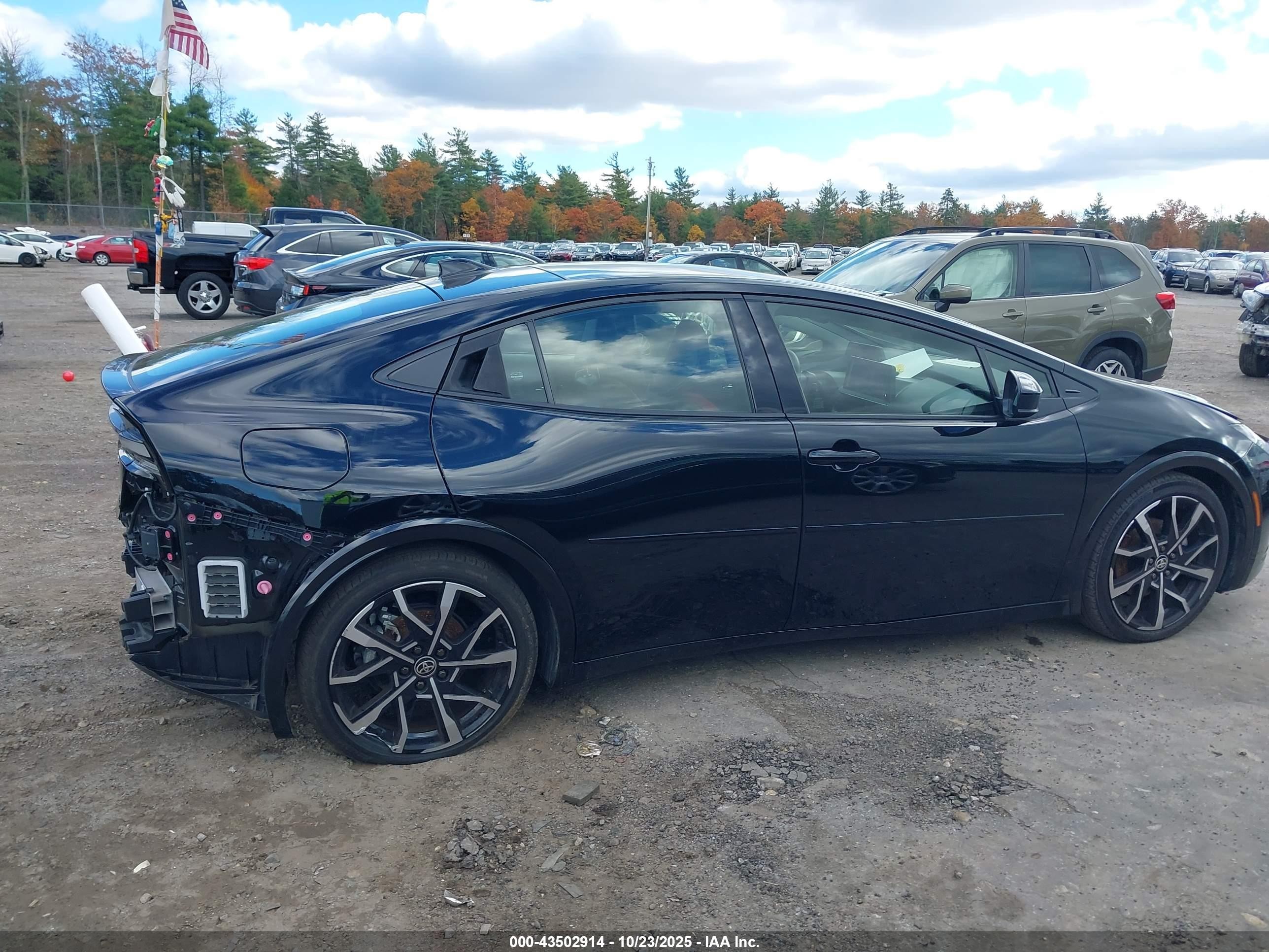 2023 Toyota Prius Prime Xse Black vin: JTDACACU7P3006869
