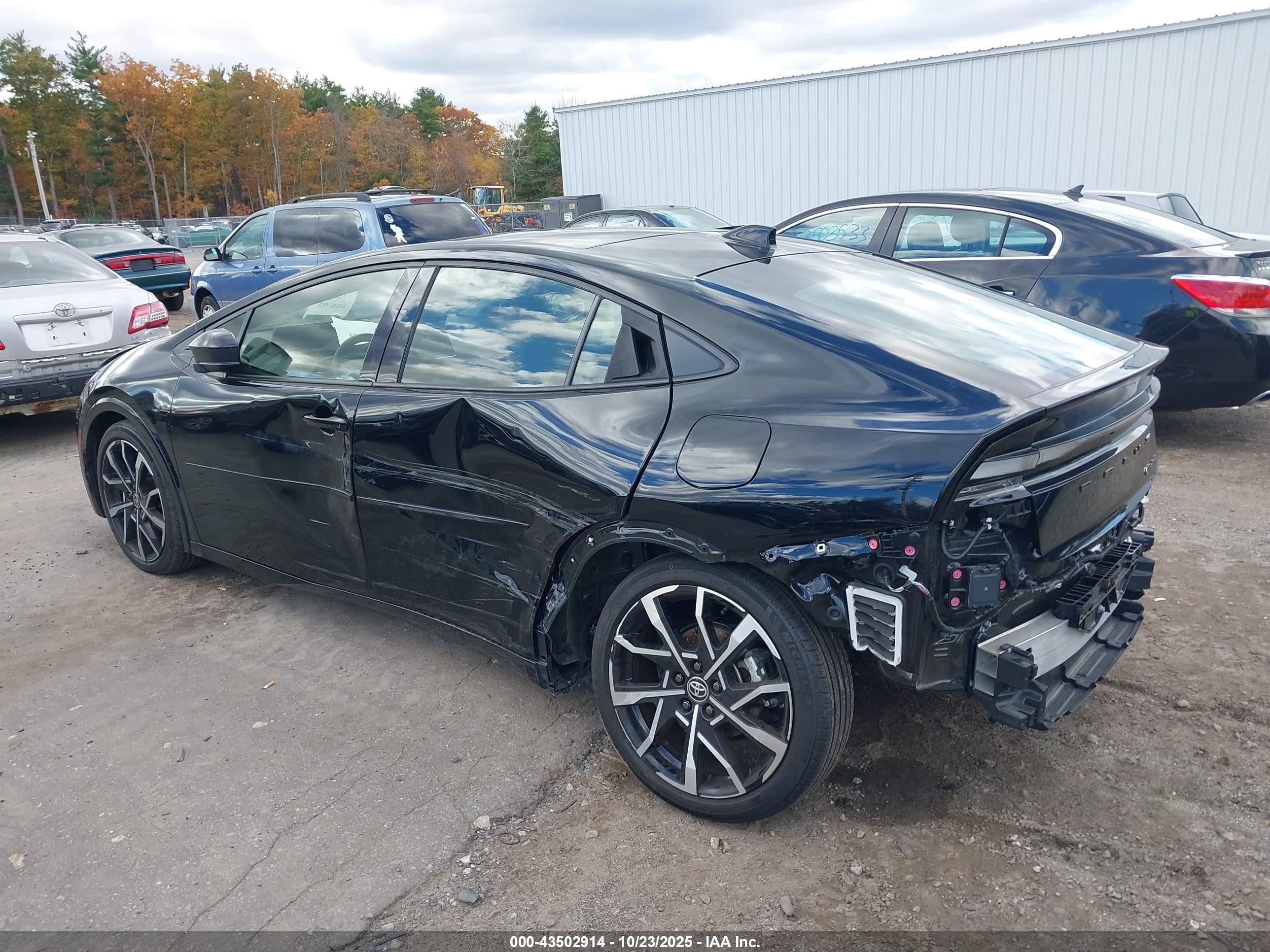 2023 Toyota Prius Prime Xse Black vin: JTDACACU7P3006869