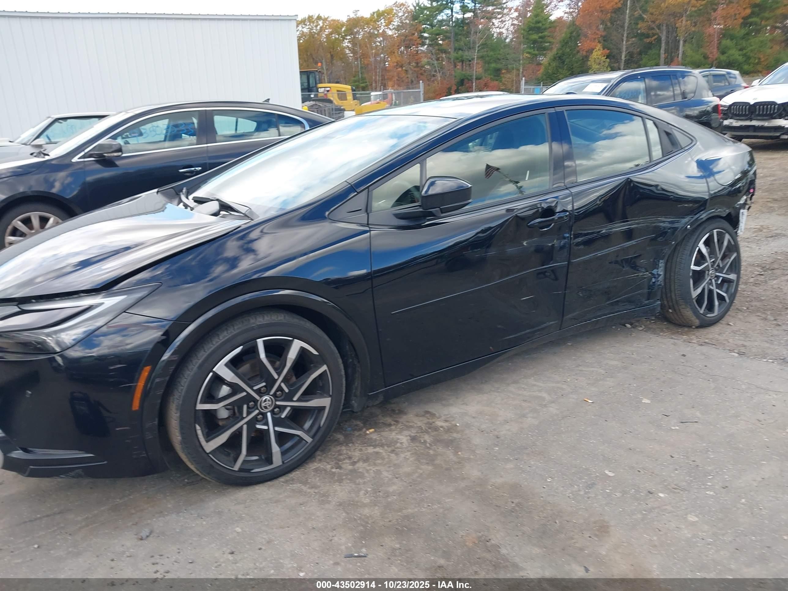 2023 Toyota Prius Prime Xse Black vin: JTDACACU7P3006869