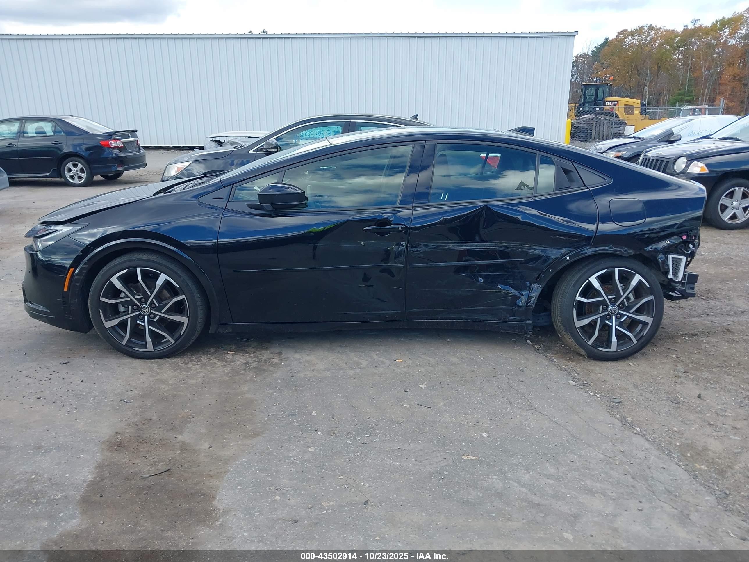 2023 Toyota Prius Prime Xse Black vin: JTDACACU7P3006869