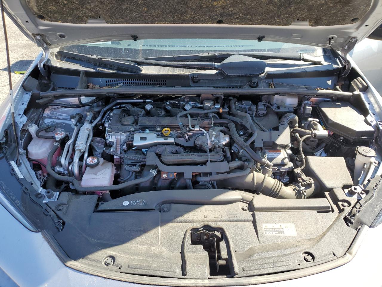 2024 Toyota Prius Prime Se Silver vin: JTDACACU8R3014689