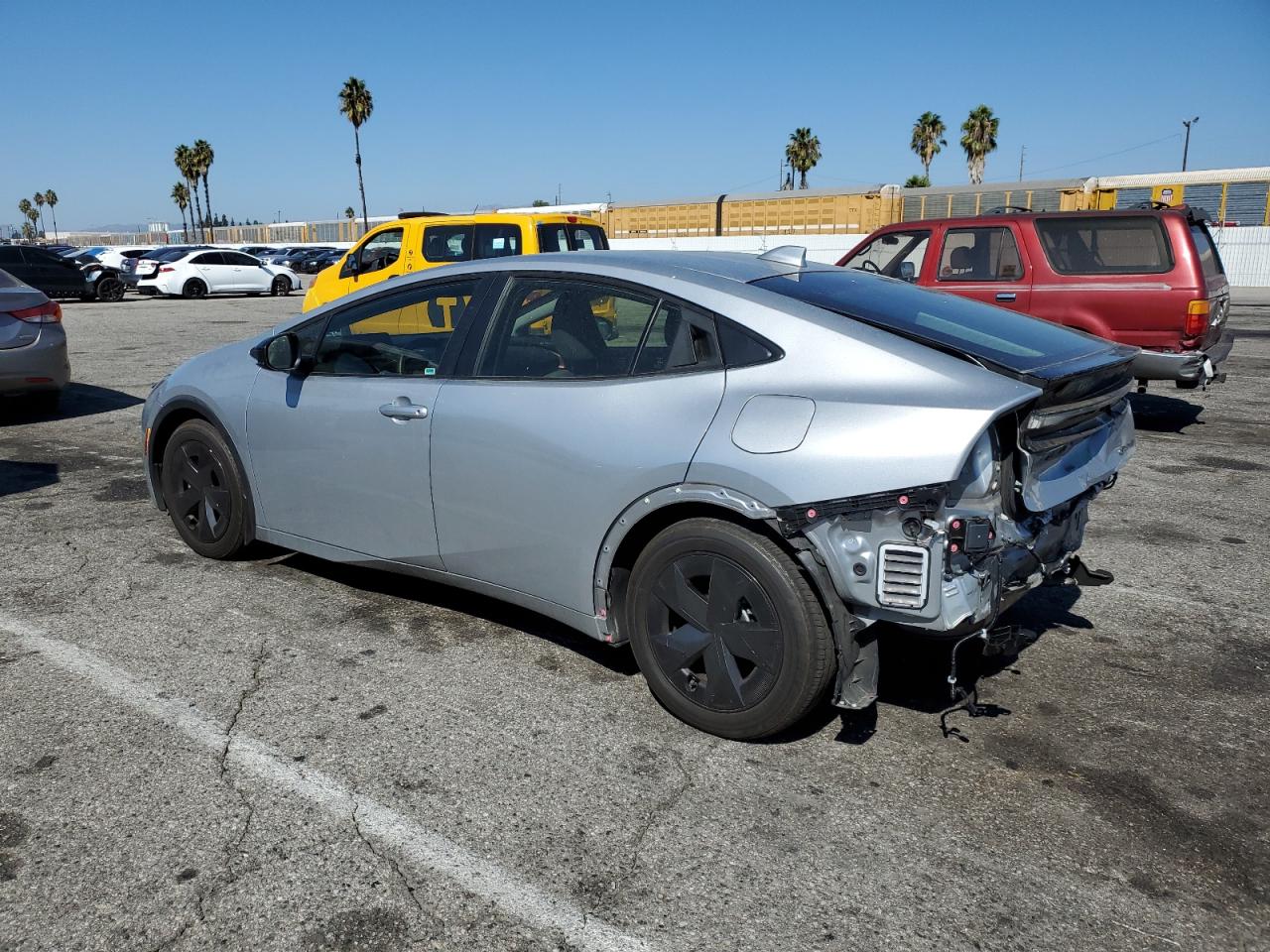 2024 Toyota Prius Prime Se Silver vin: JTDACACU8R3014689