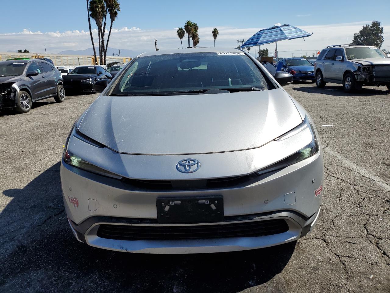 2024 Toyota Prius Prime Se Silver vin: JTDACACU8R3014689