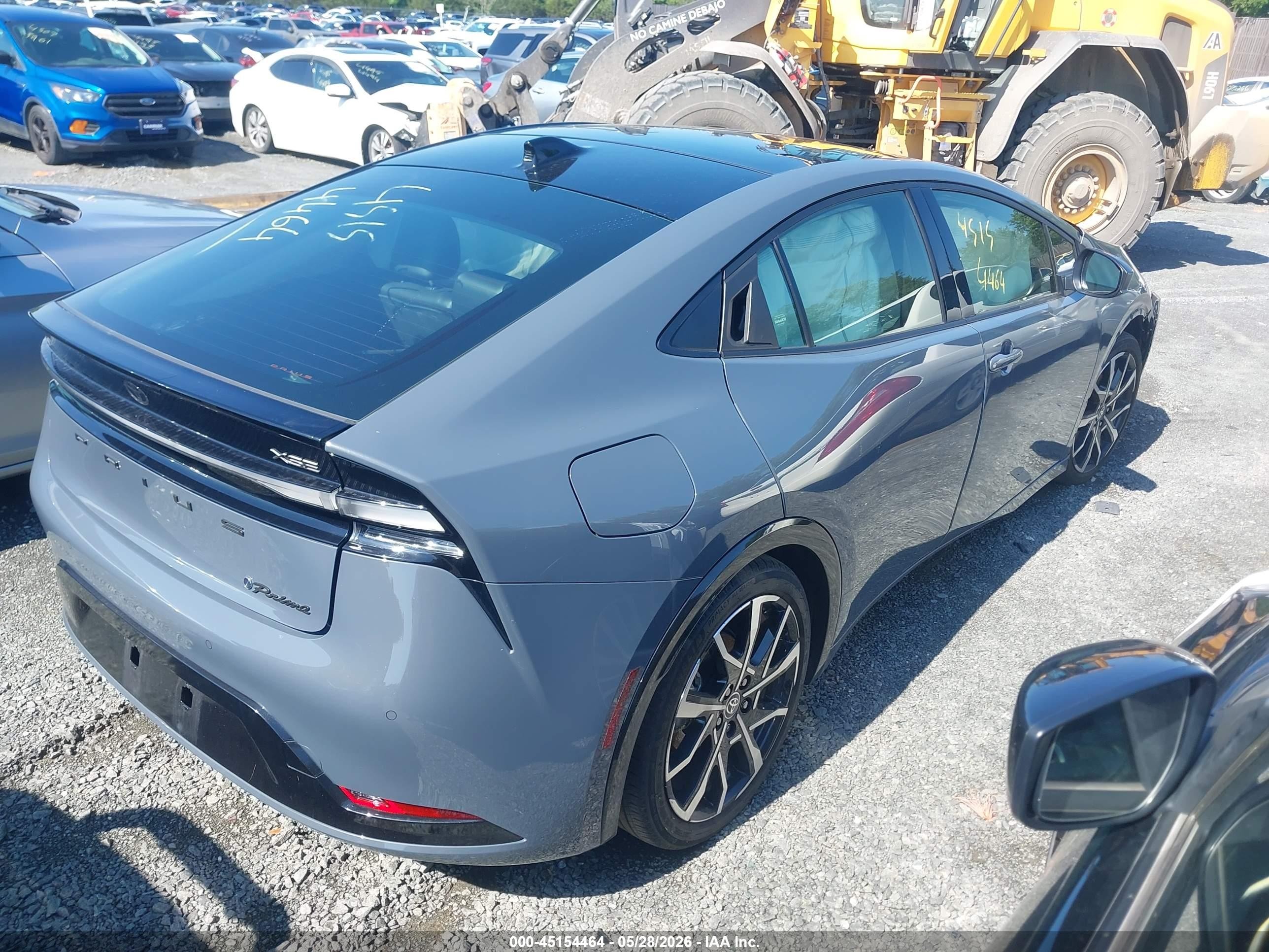 2024 Toyota Prius Prime Xse Серый vin: JTDACACU8R3031900