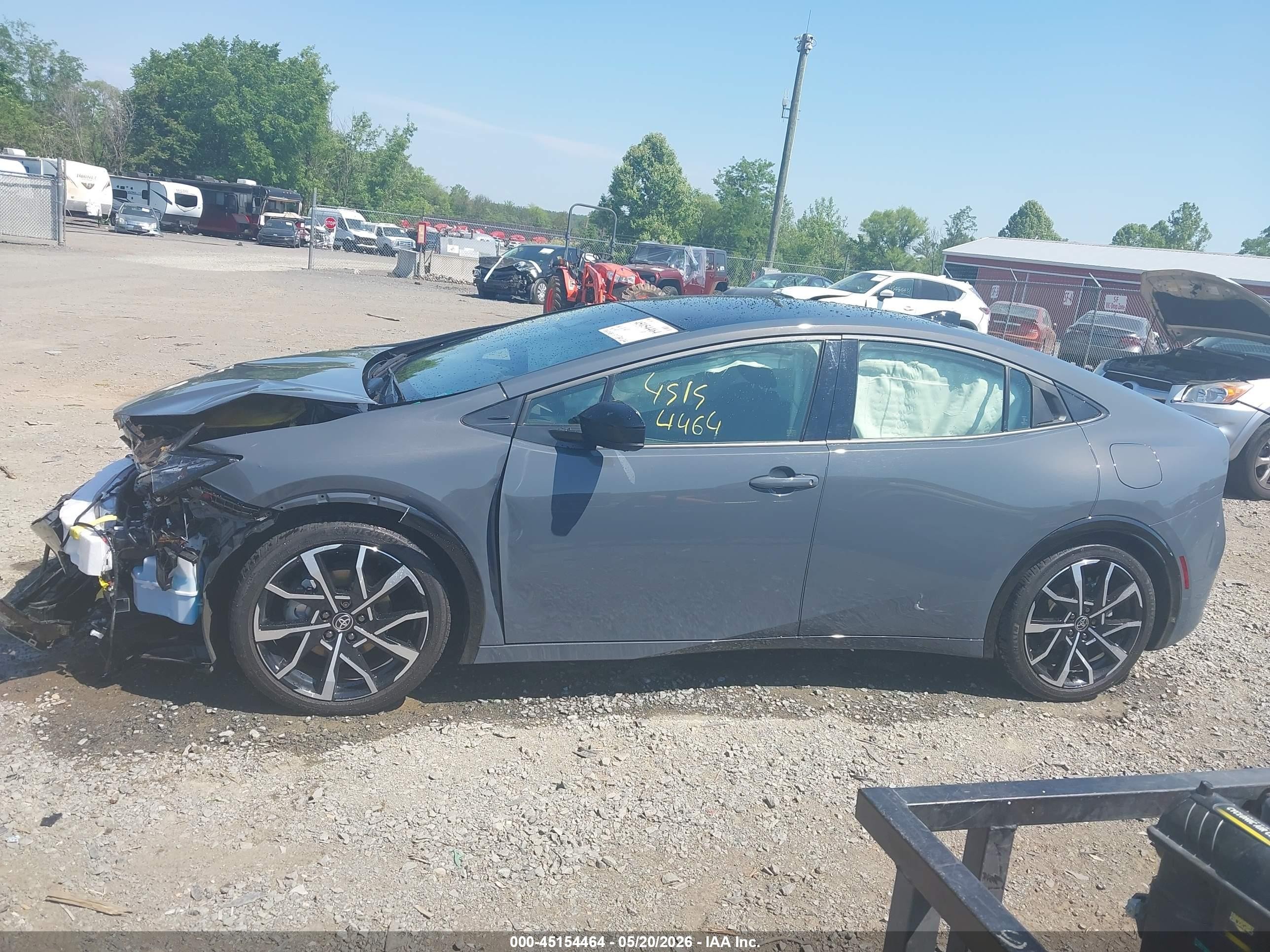 2024 Toyota Prius Prime Xse Серый vin: JTDACACU8R3031900