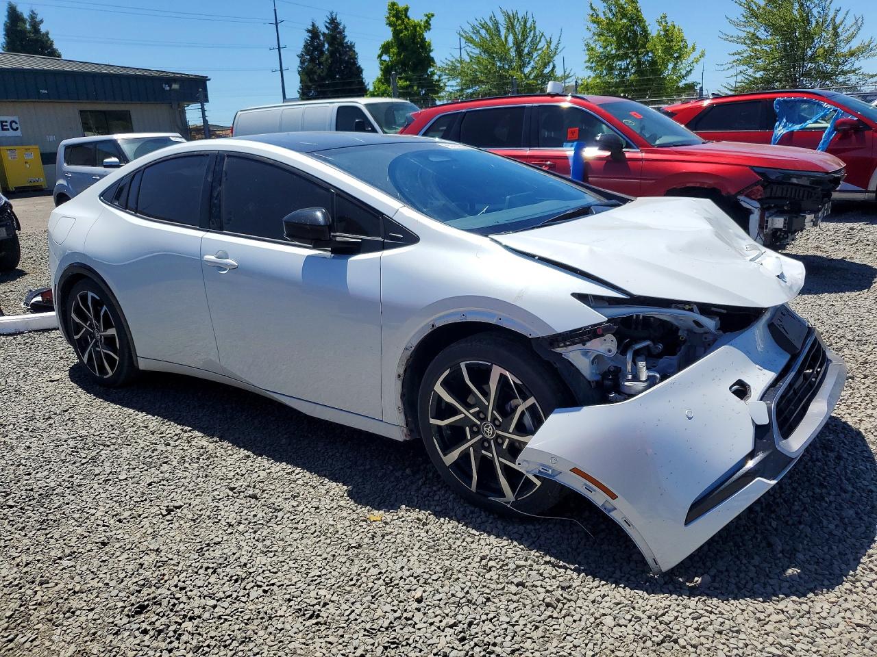 2024 Toyota Prius Prime Xse Premium White vin: JTDACACU8R3034747