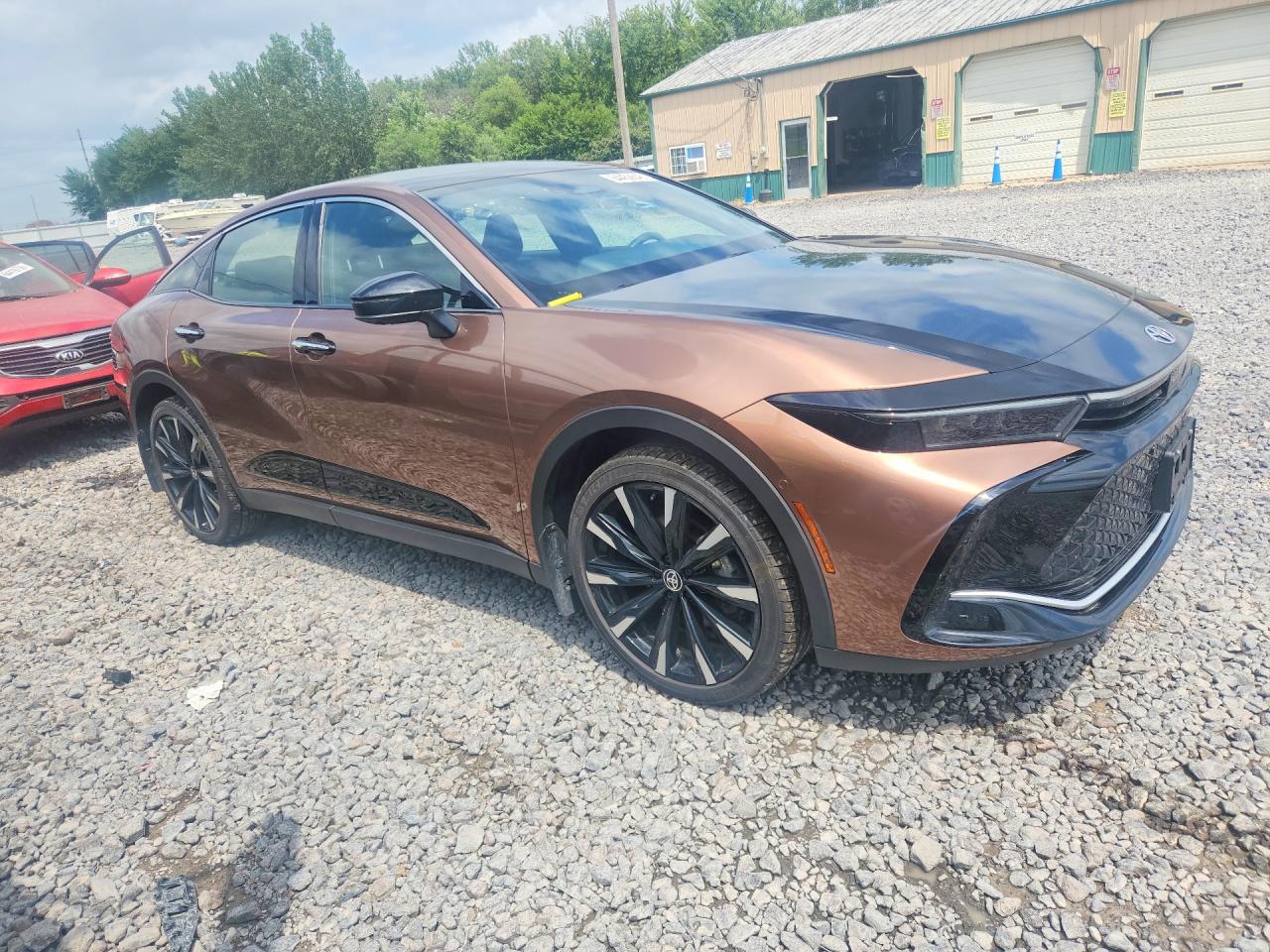 2023 Toyota Crown Platinum Brown vin: JTDAFAAF7P3001070