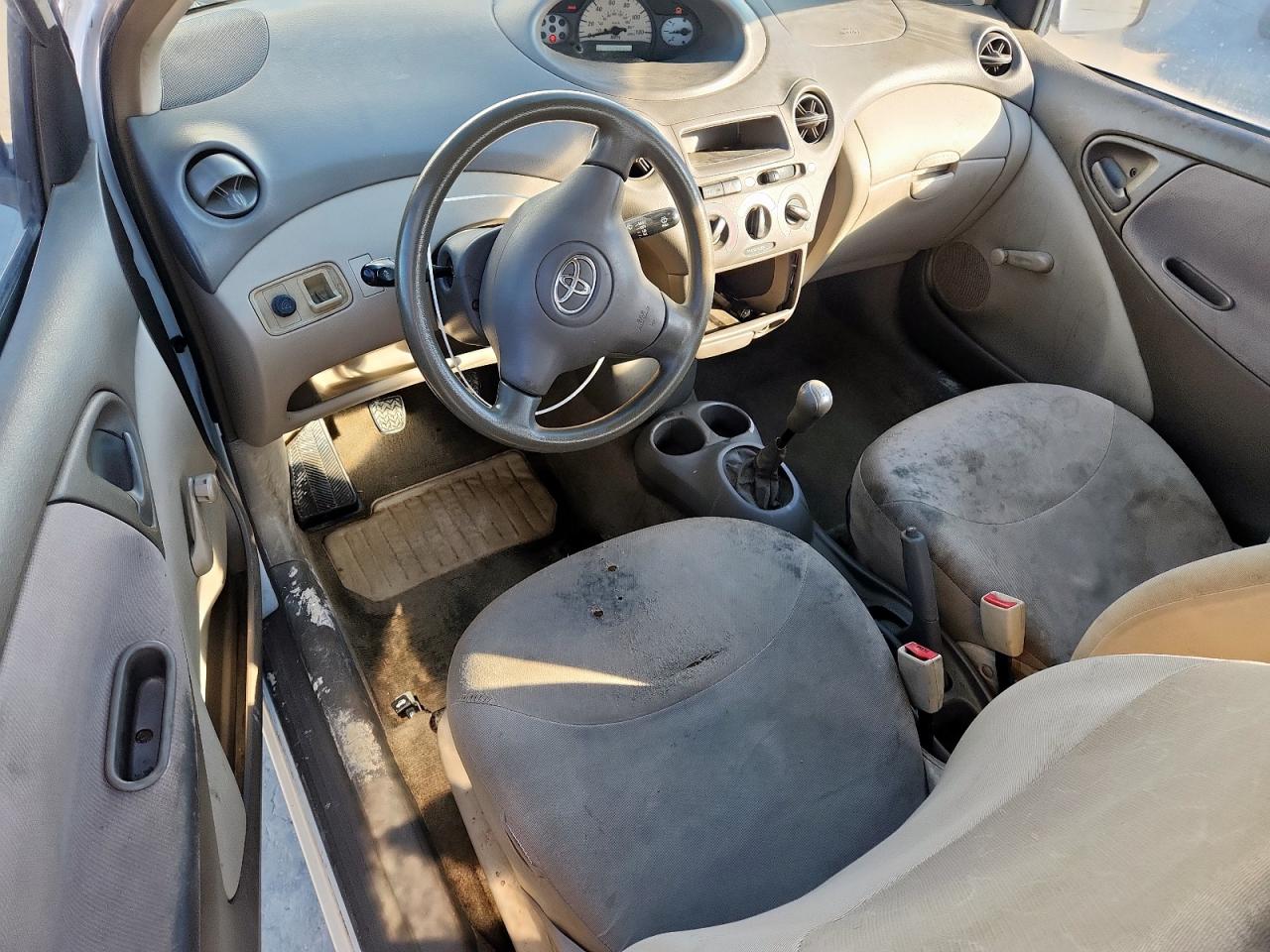 2004 Toyota Echo White vin: JTDAT123040337461