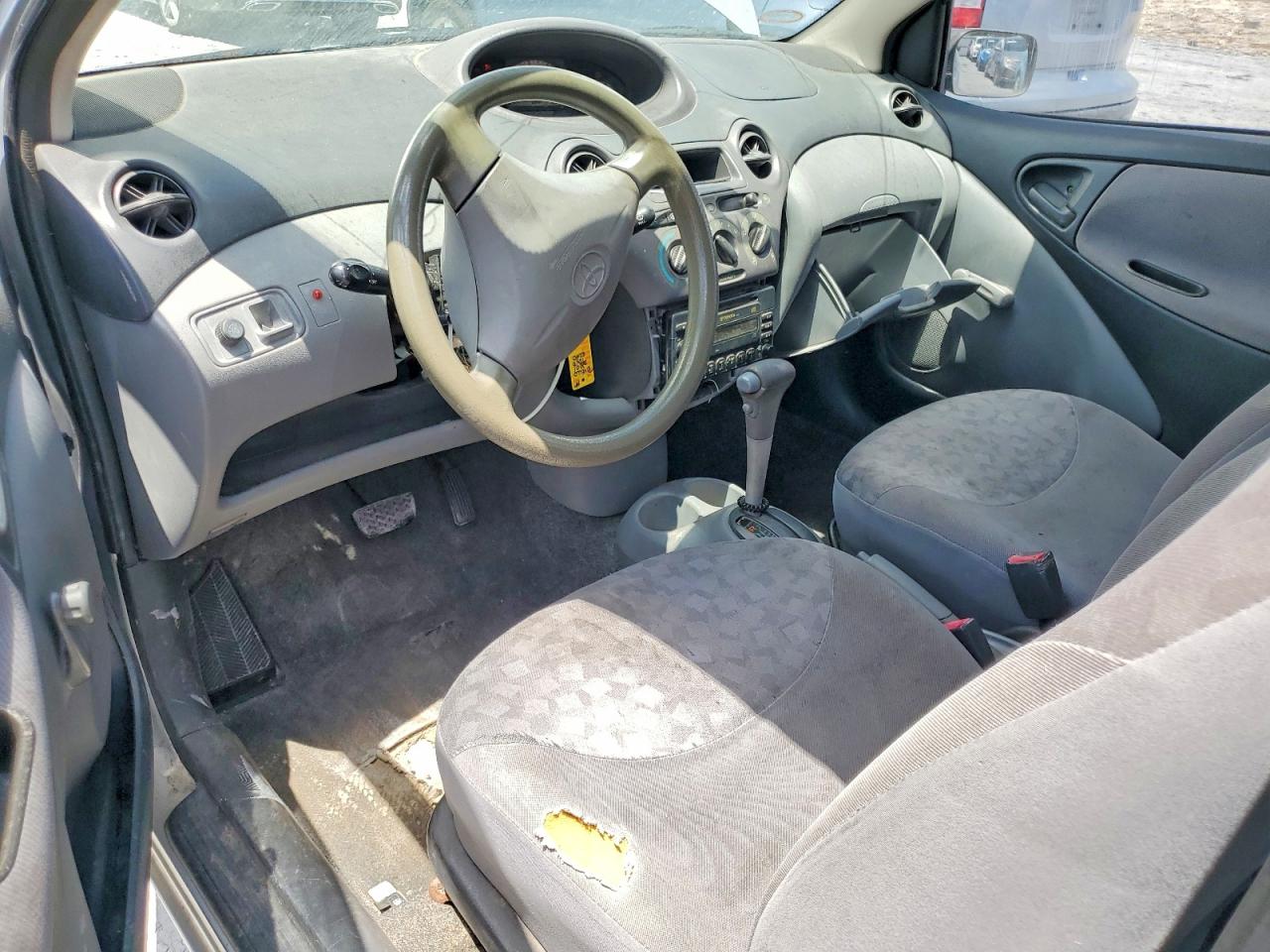 2001 Toyota Echo Base Silver vin: JTDAT123110100876