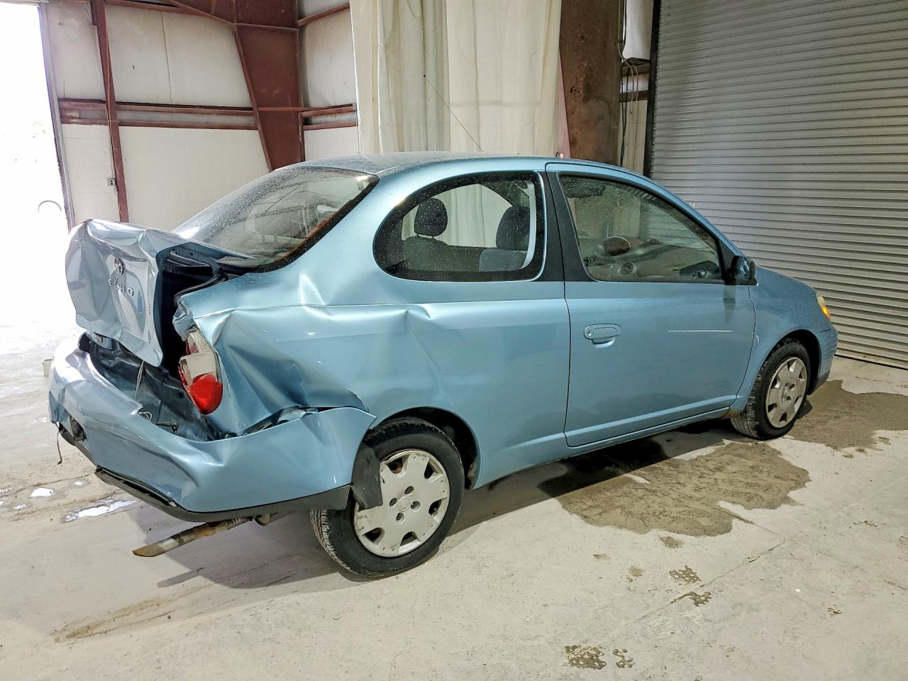 2002 Toyota Echo Base Синий vin: JTDAT123220234894