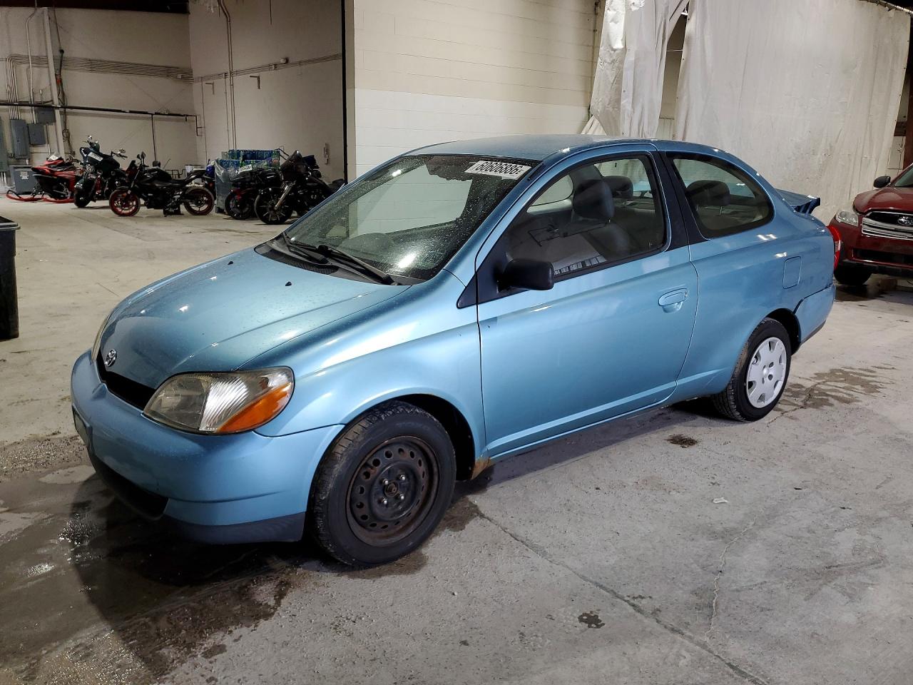2002 Toyota Echo Base Blue vin: JTDAT123220234894