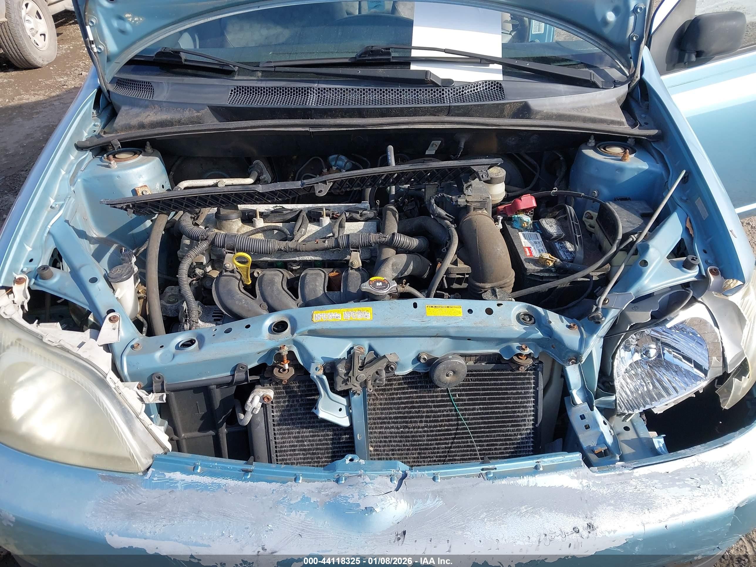 2002 Toyota Echo   Blue vin: JTDAT123320224293