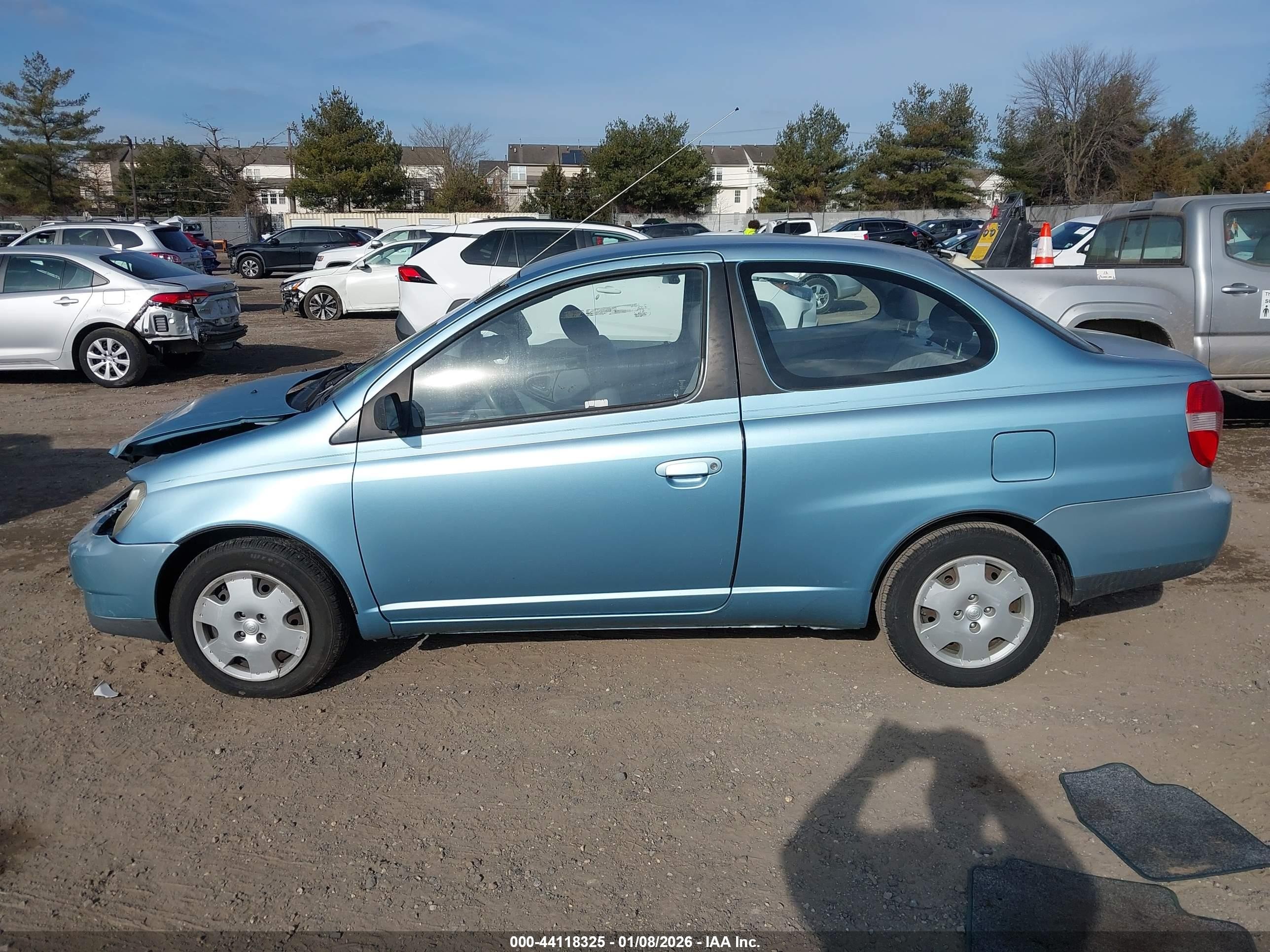 2002 Toyota Echo   Blue vin: JTDAT123320224293