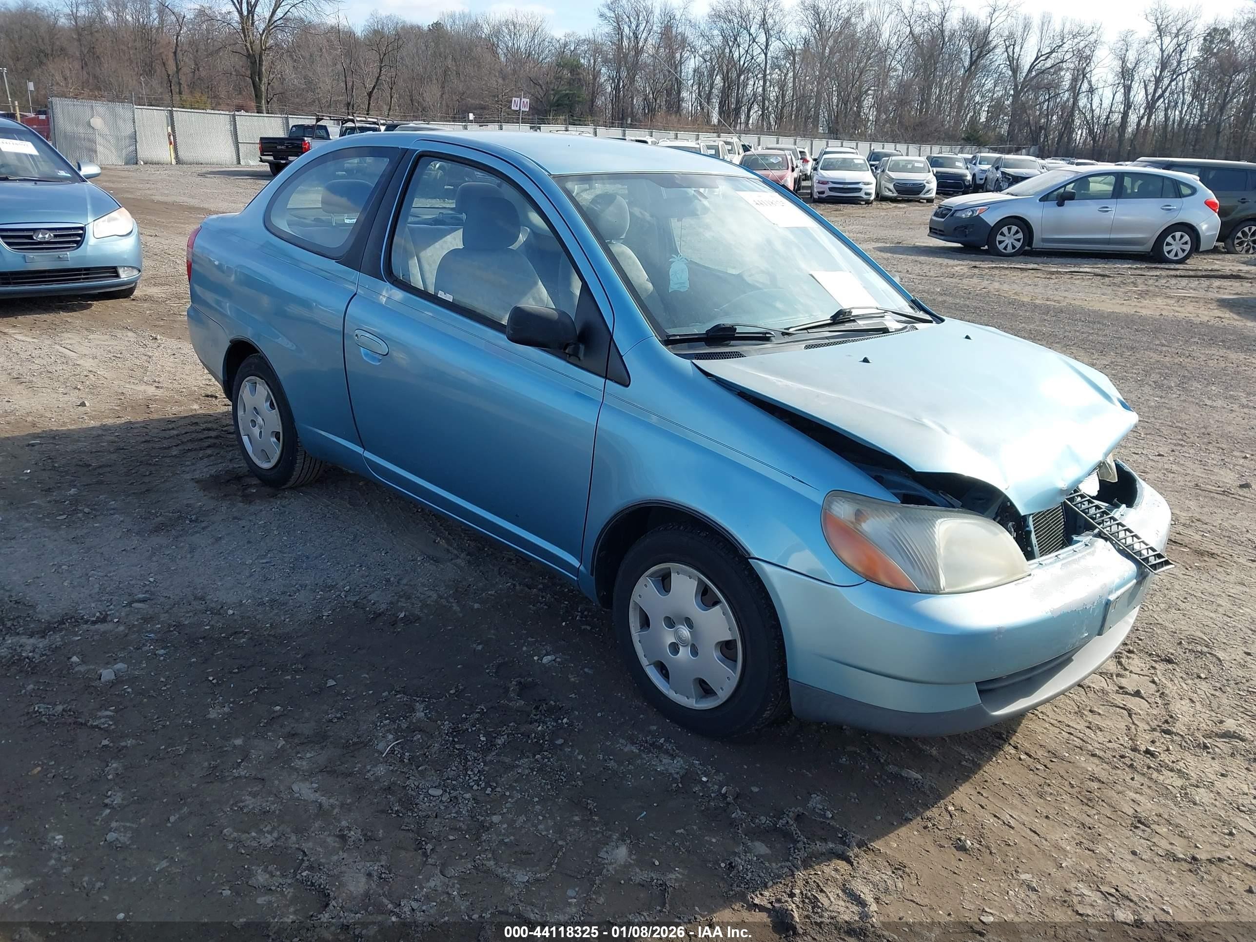 2002 Toyota Echo   Blue vin: JTDAT123320224293