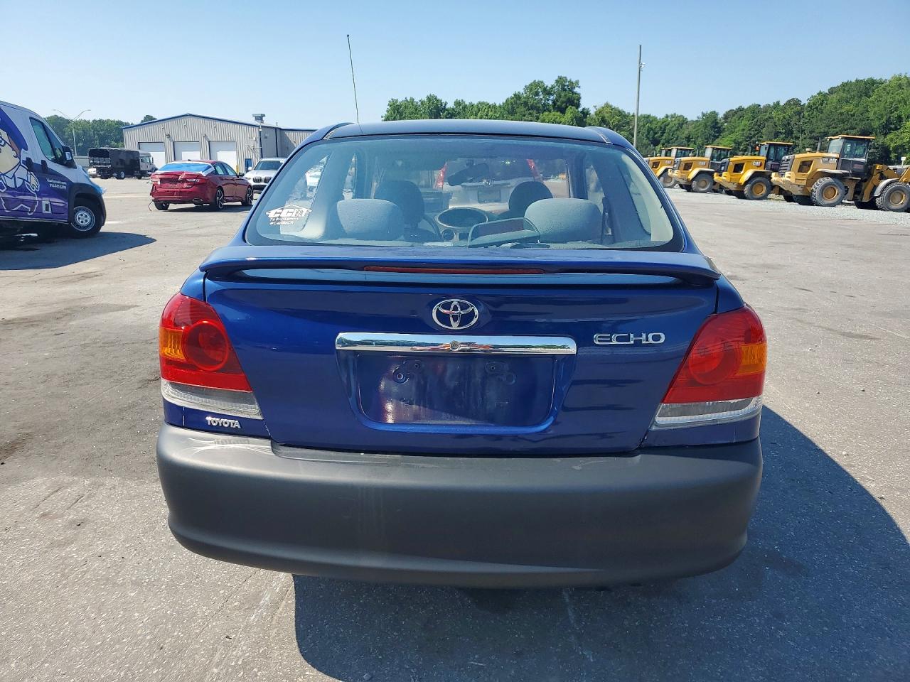 2005 Toyota Echo Base Blue vin: JTDAT123450359125