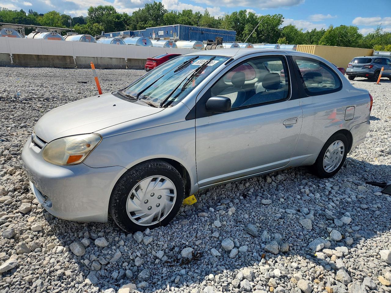 2005 Toyota Echo Base Silver vin: JTDAT123450368987