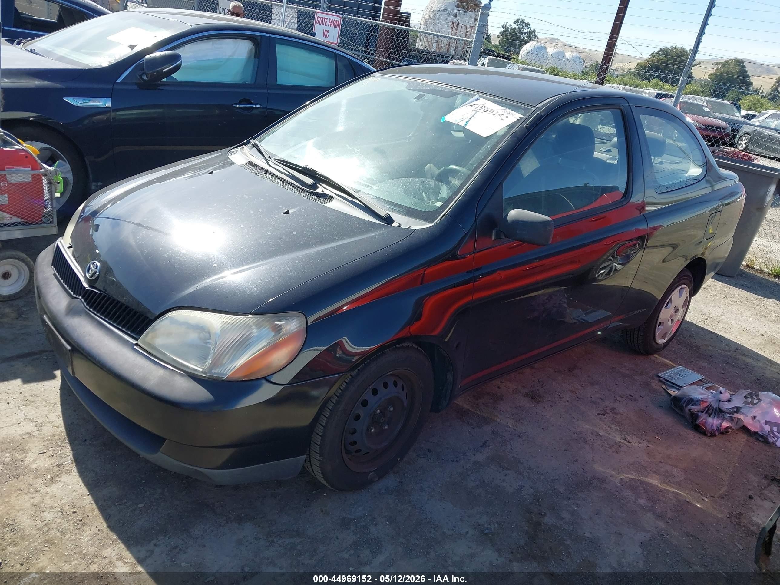 2001 Toyota Echo   Black vin: JTDAT123510135775