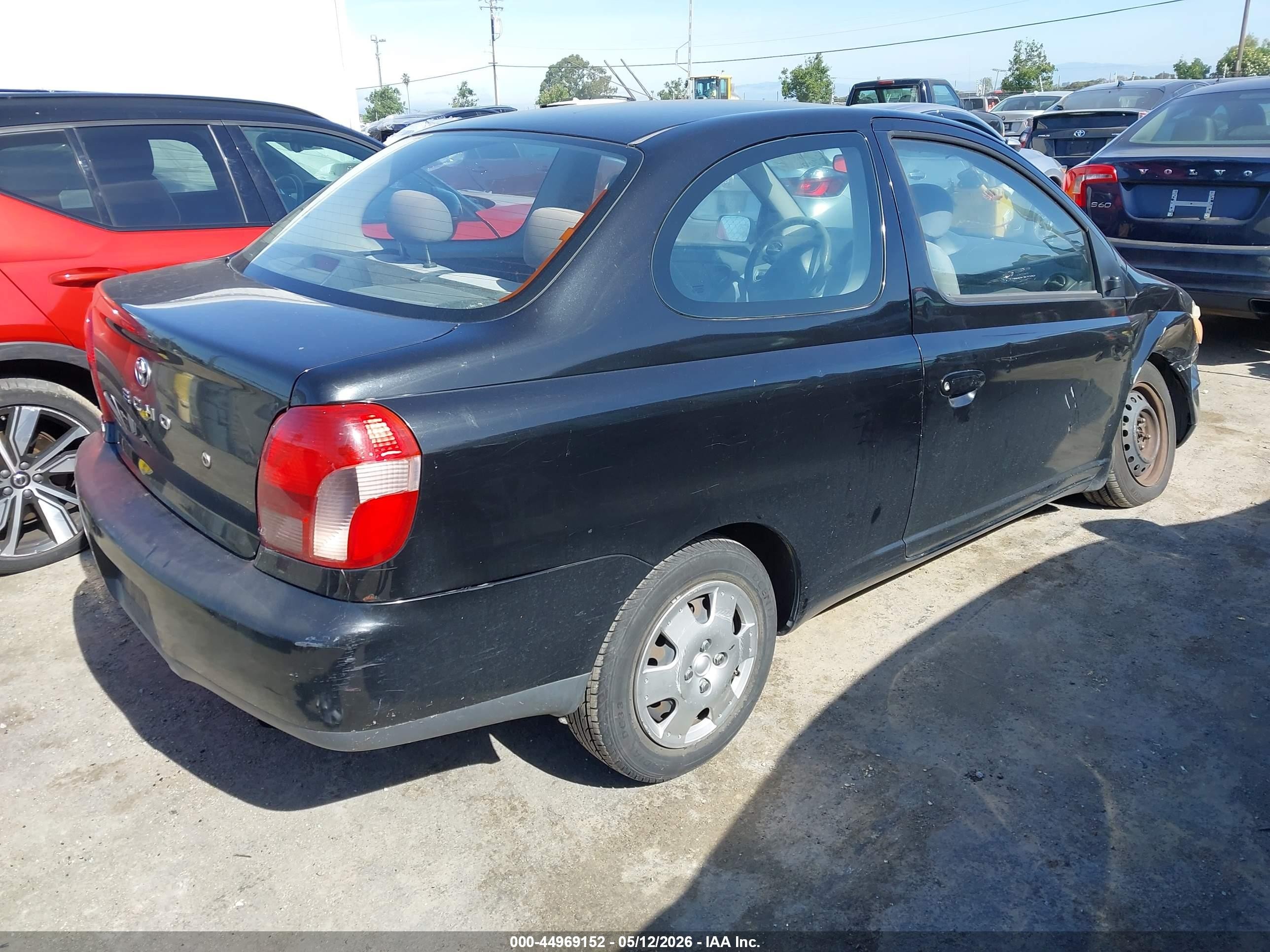 2001 Toyota Echo   Black vin: JTDAT123510135775
