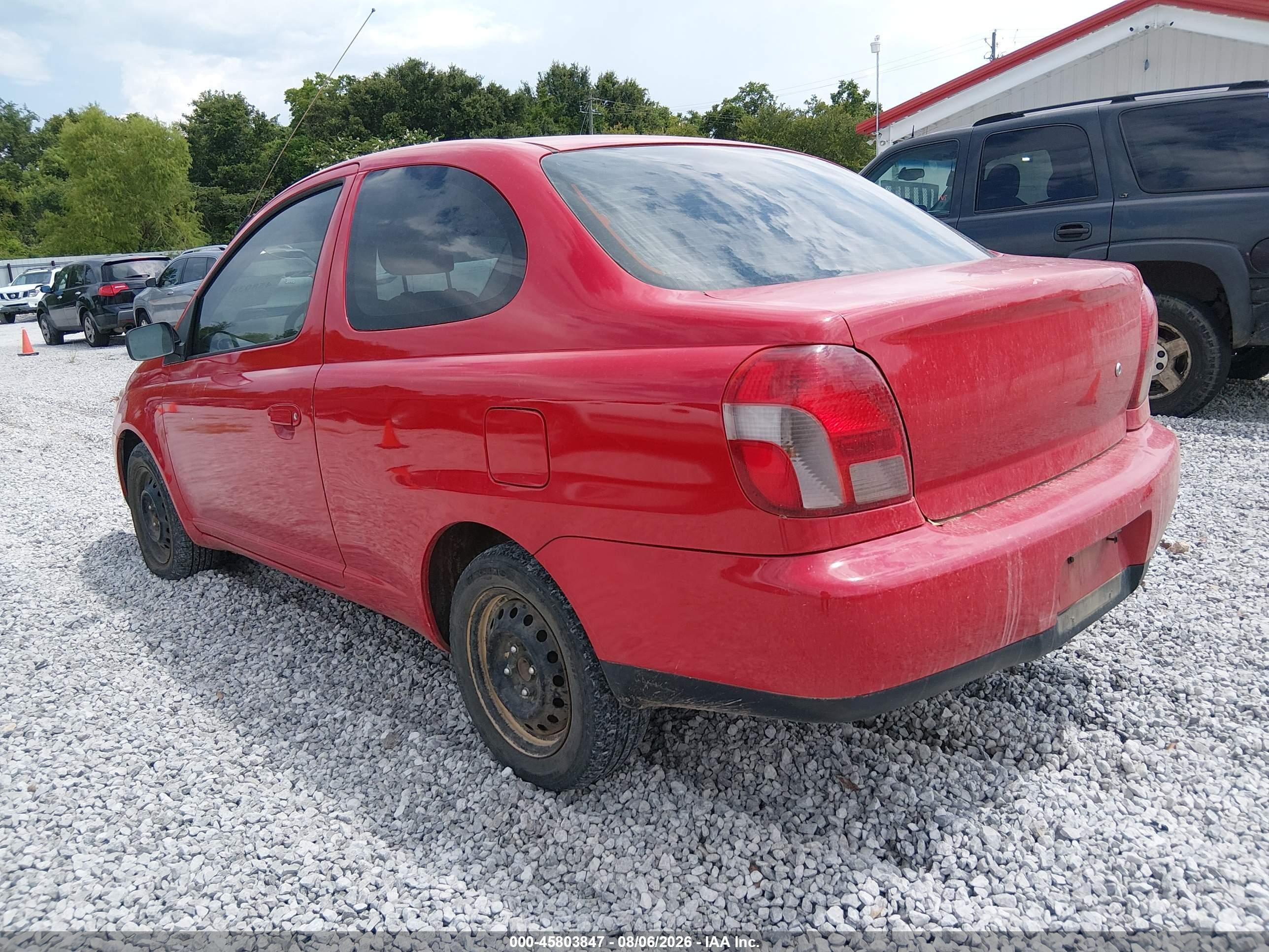 2001 Toyota Echo   Red vin: JTDAT123510146064