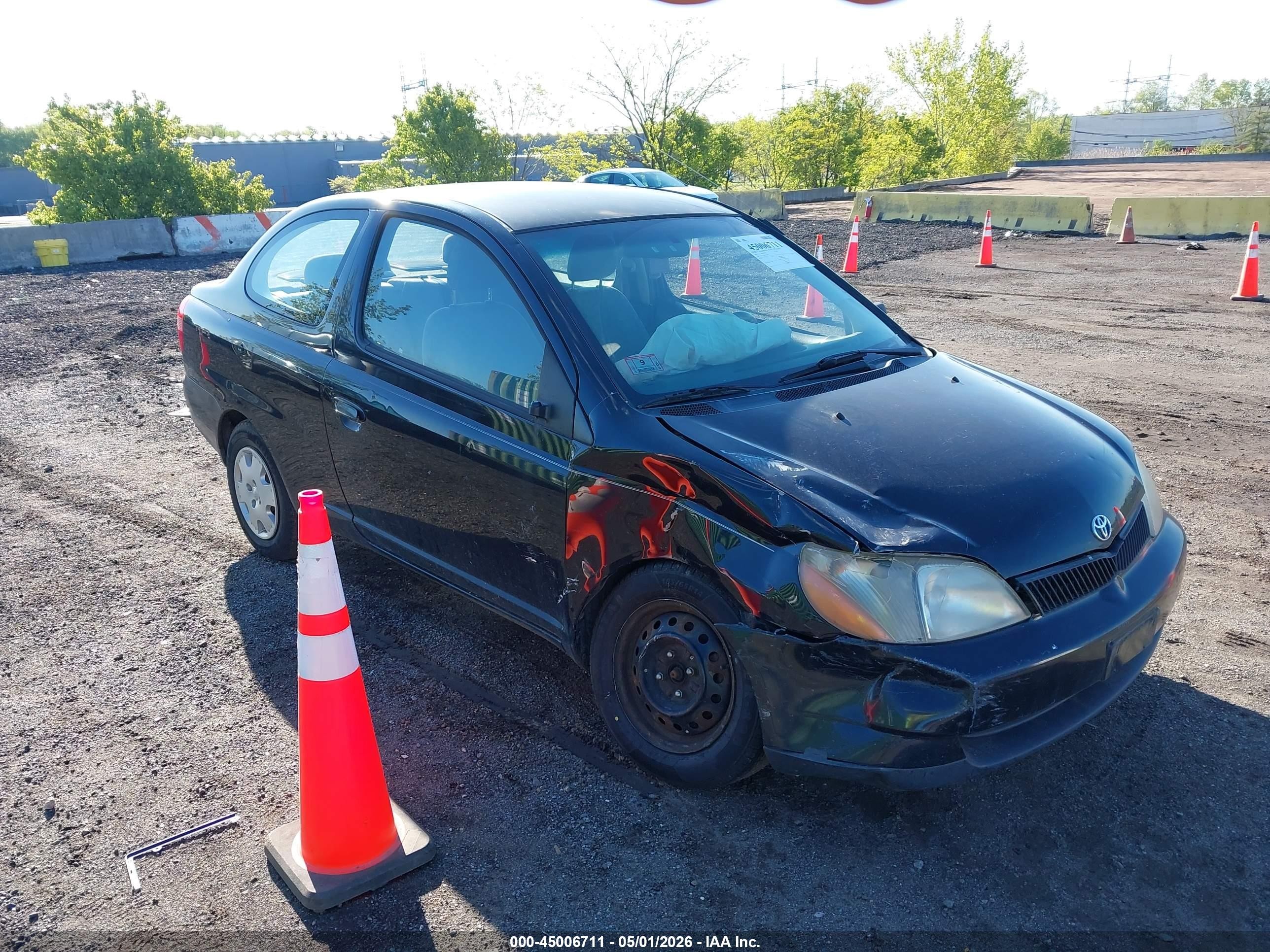 2002 Toyota Echo   Black vin: JTDAT123520213182