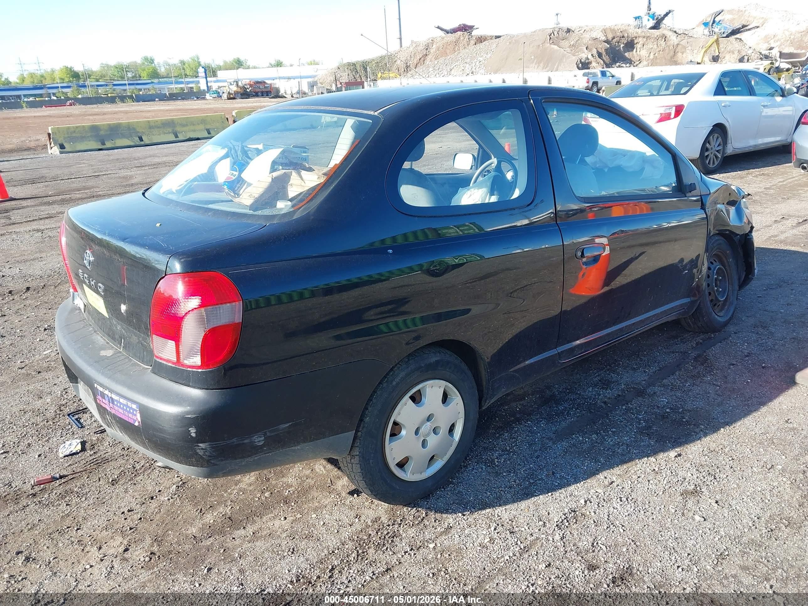 2002 Toyota Echo   Black vin: JTDAT123520213182