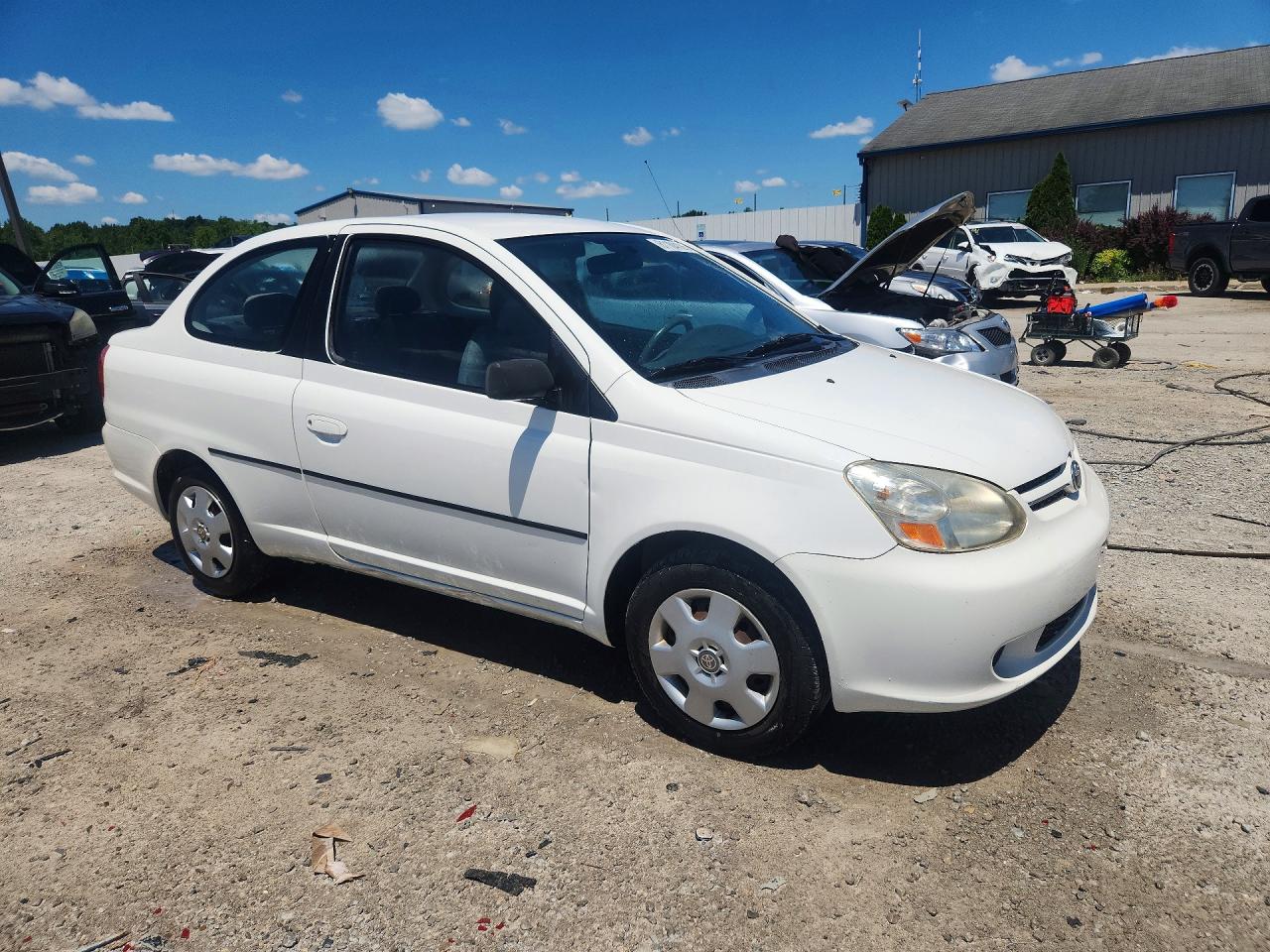 2003 Toyota Echo Base Белый vin: JTDAT123530278471