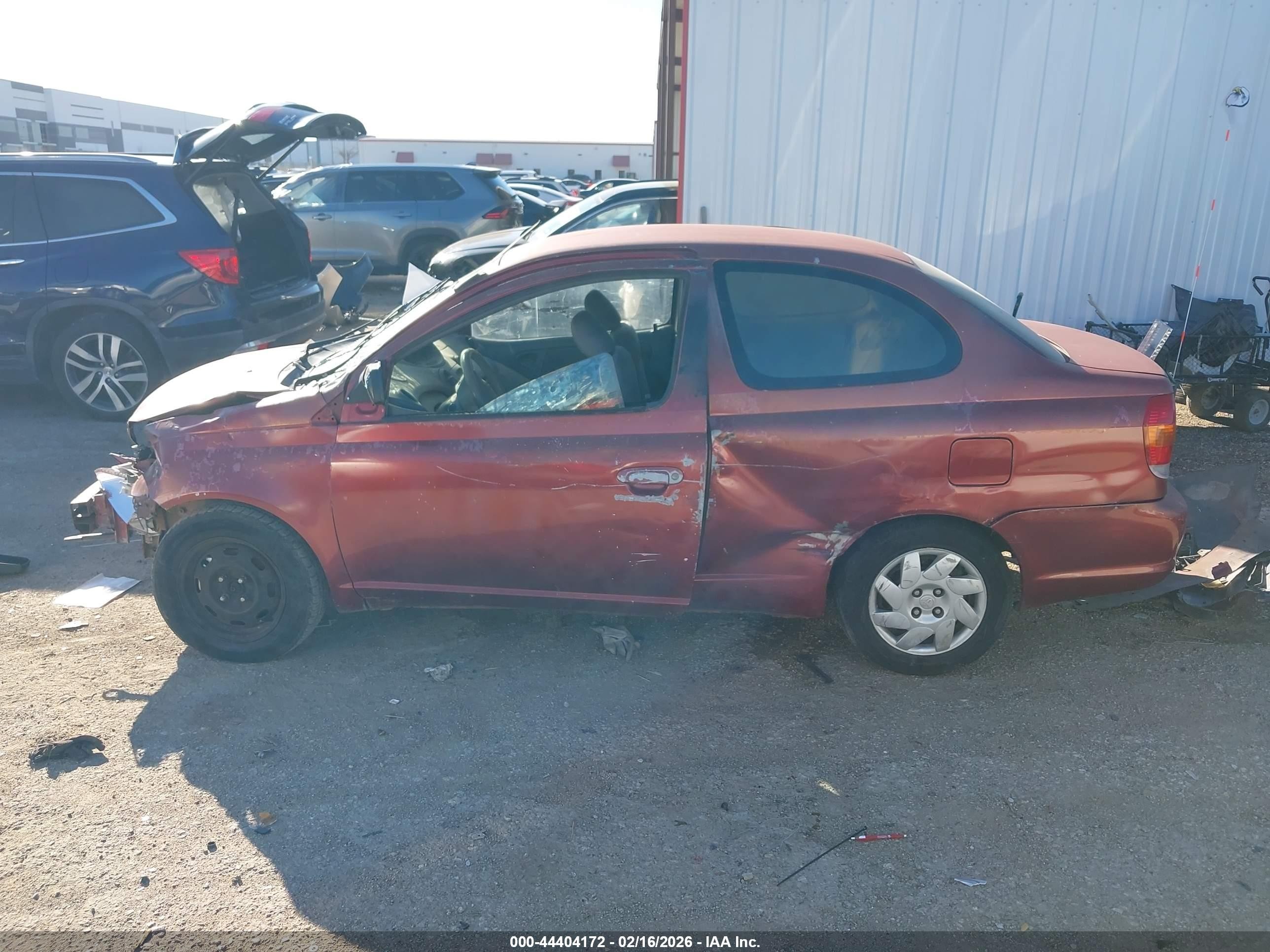 2003 Toyota Echo   Бордовый vin: JTDAT123530280396