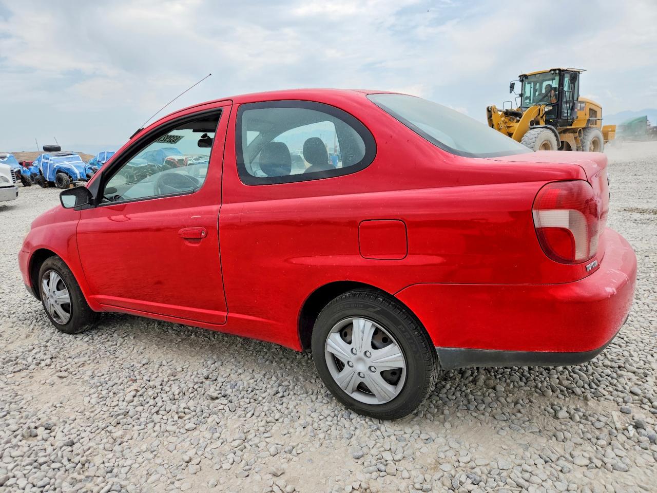 2001 Toyota Echo Base Red vin: JTDAT123710129413