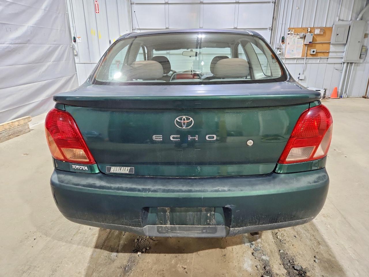 2001 Toyota Echo Green vin: JTDAT123710177364