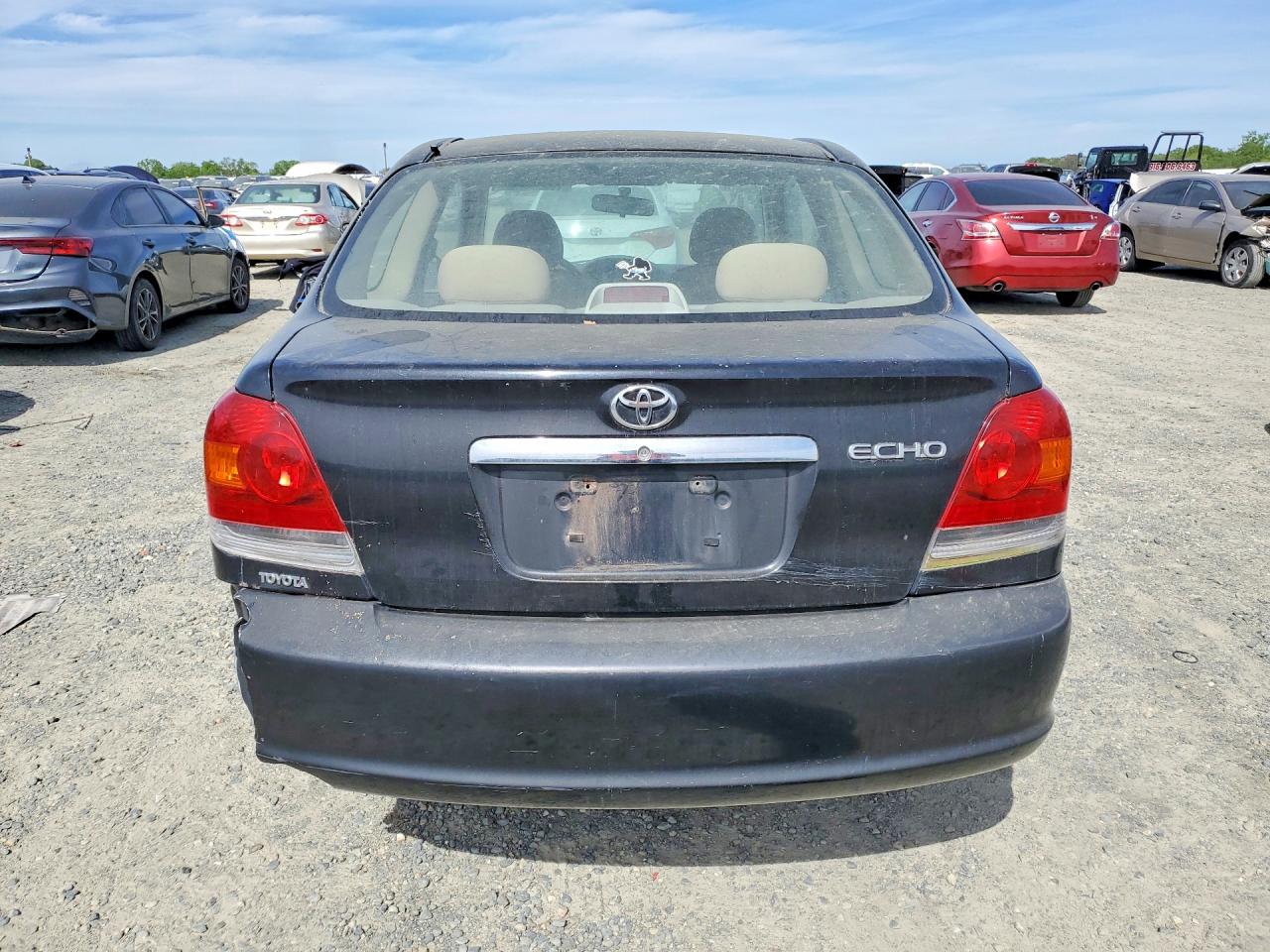 2003 Toyota Echo Черный vin: JTDAT123730278469
