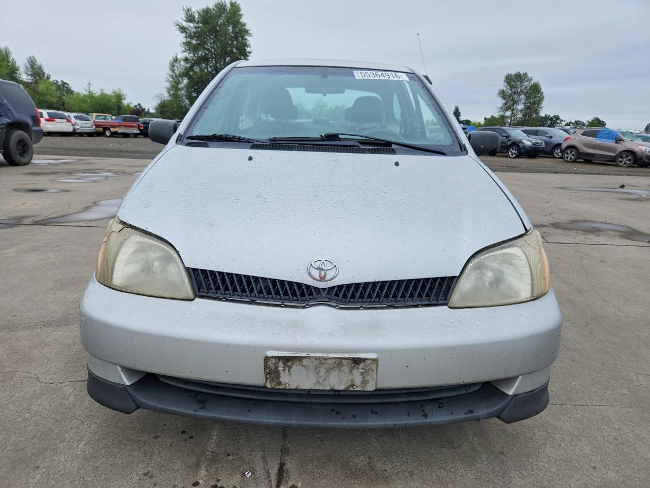 2000 Toyota Echo Base Silver vin: JTDAT1237Y0090283