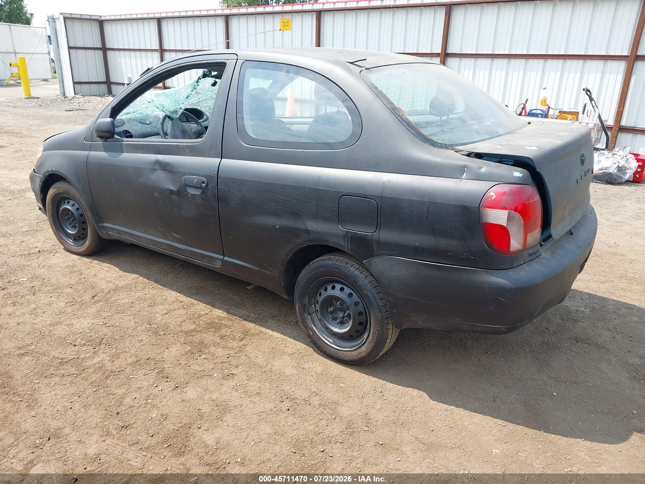 2002 Toyota Echo   Black vin: JTDAT123X20207409