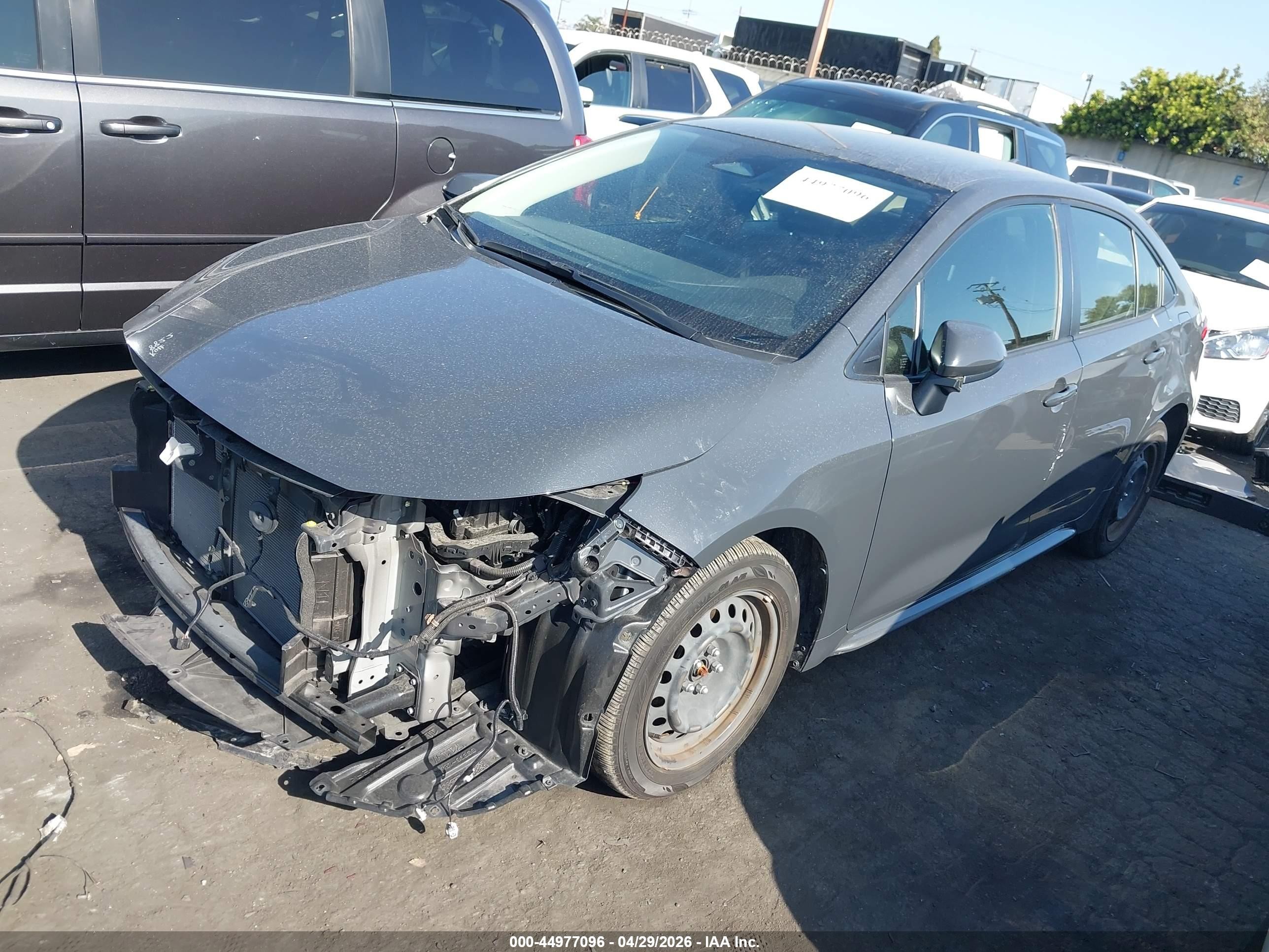 2023 Toyota Corolla Le Серый vin: JTDB4MEE0P3010691