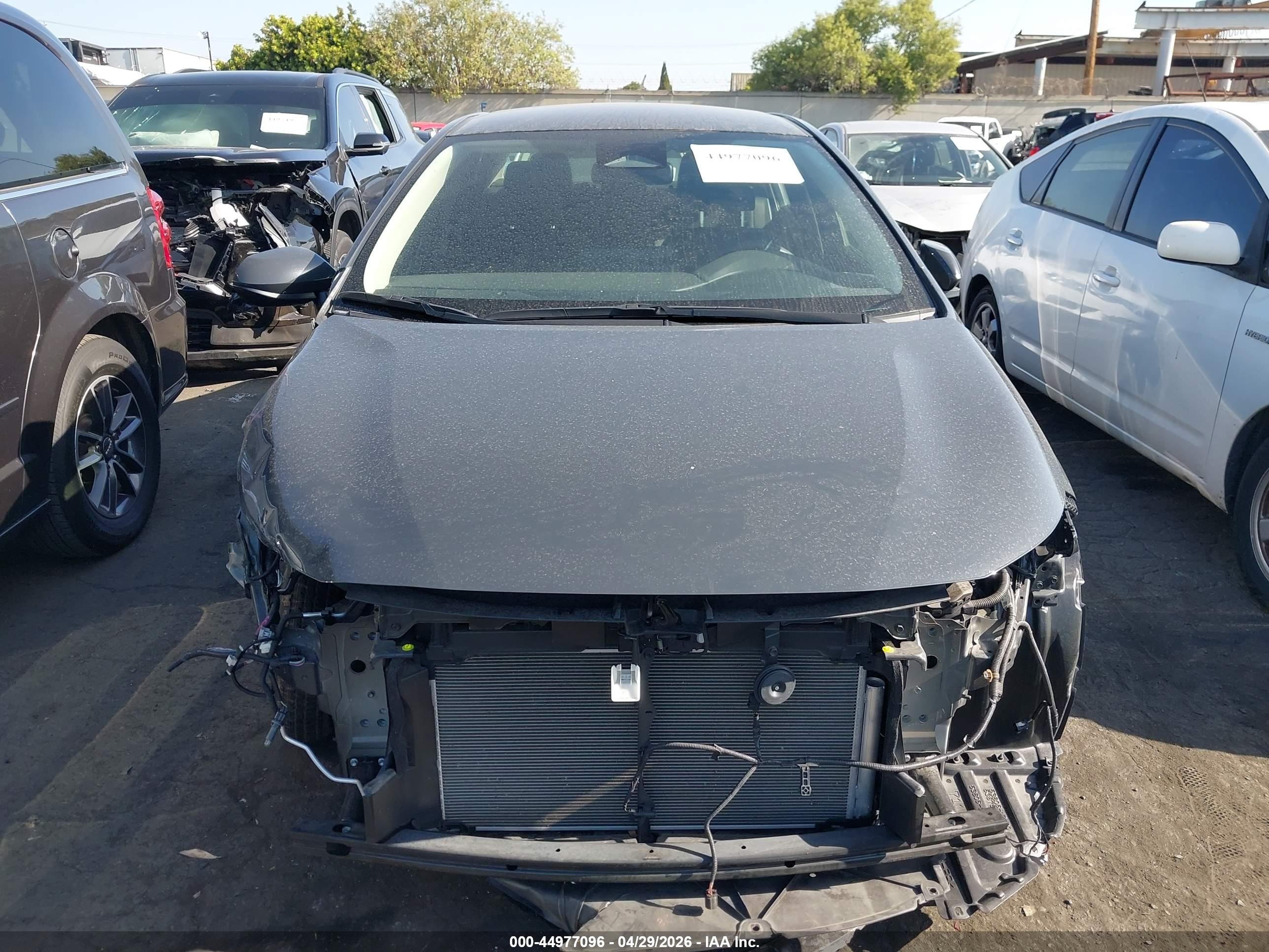 2023 Toyota Corolla Le Серый vin: JTDB4MEE0P3010691