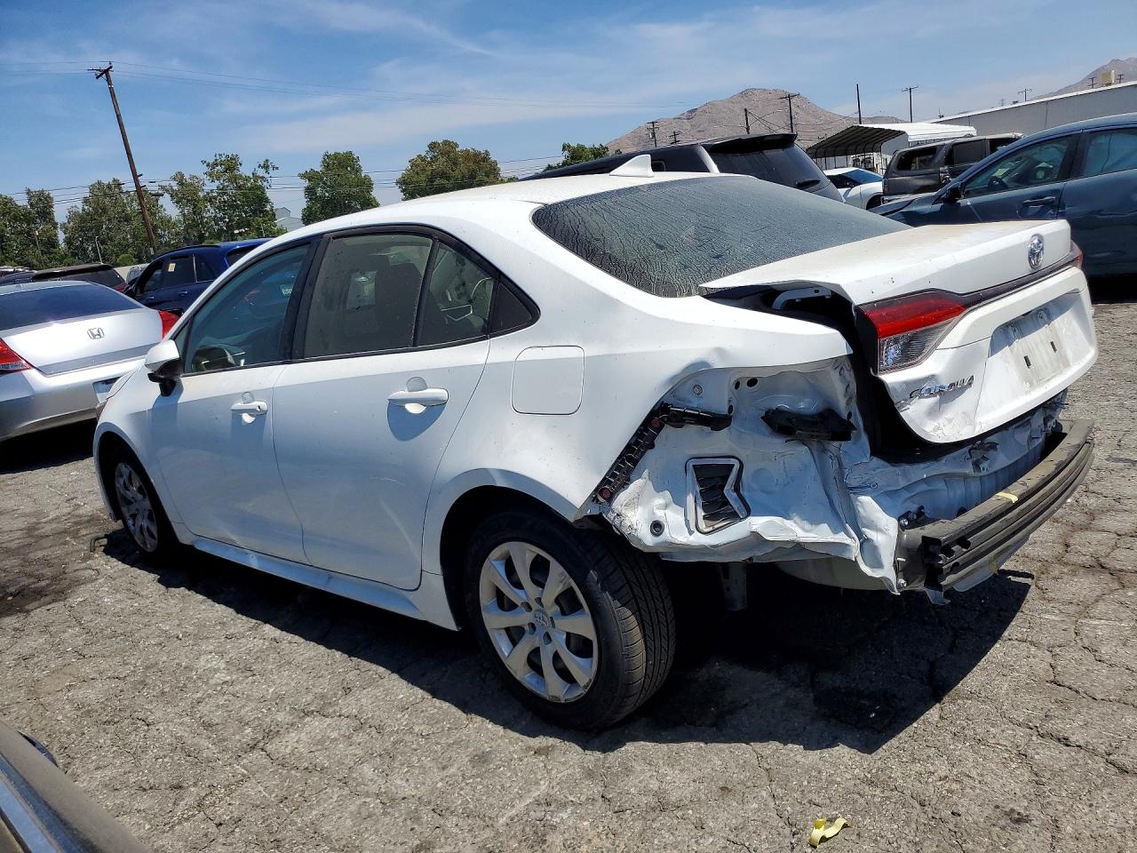 2023 Toyota Corolla Le White vin: JTDB4MEE1P3015513