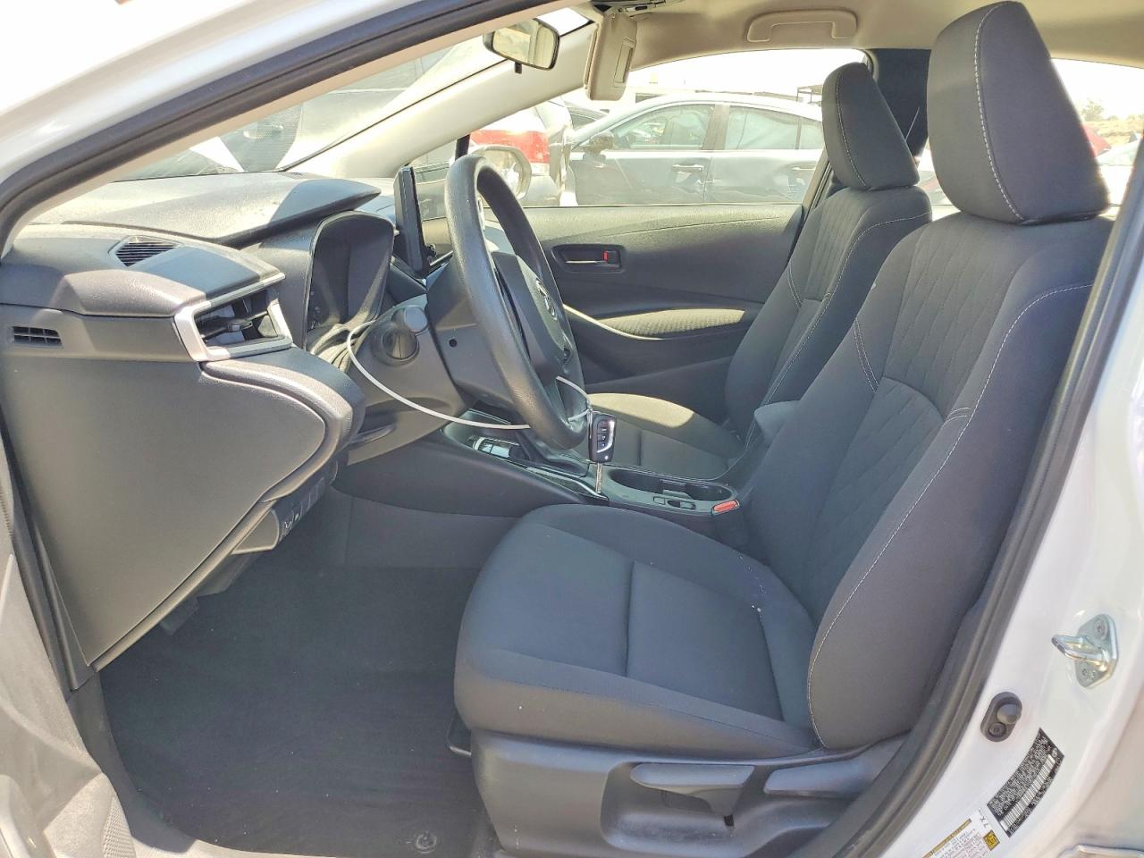 2023 Toyota Corolla Le White vin: JTDB4MEE1P3015513