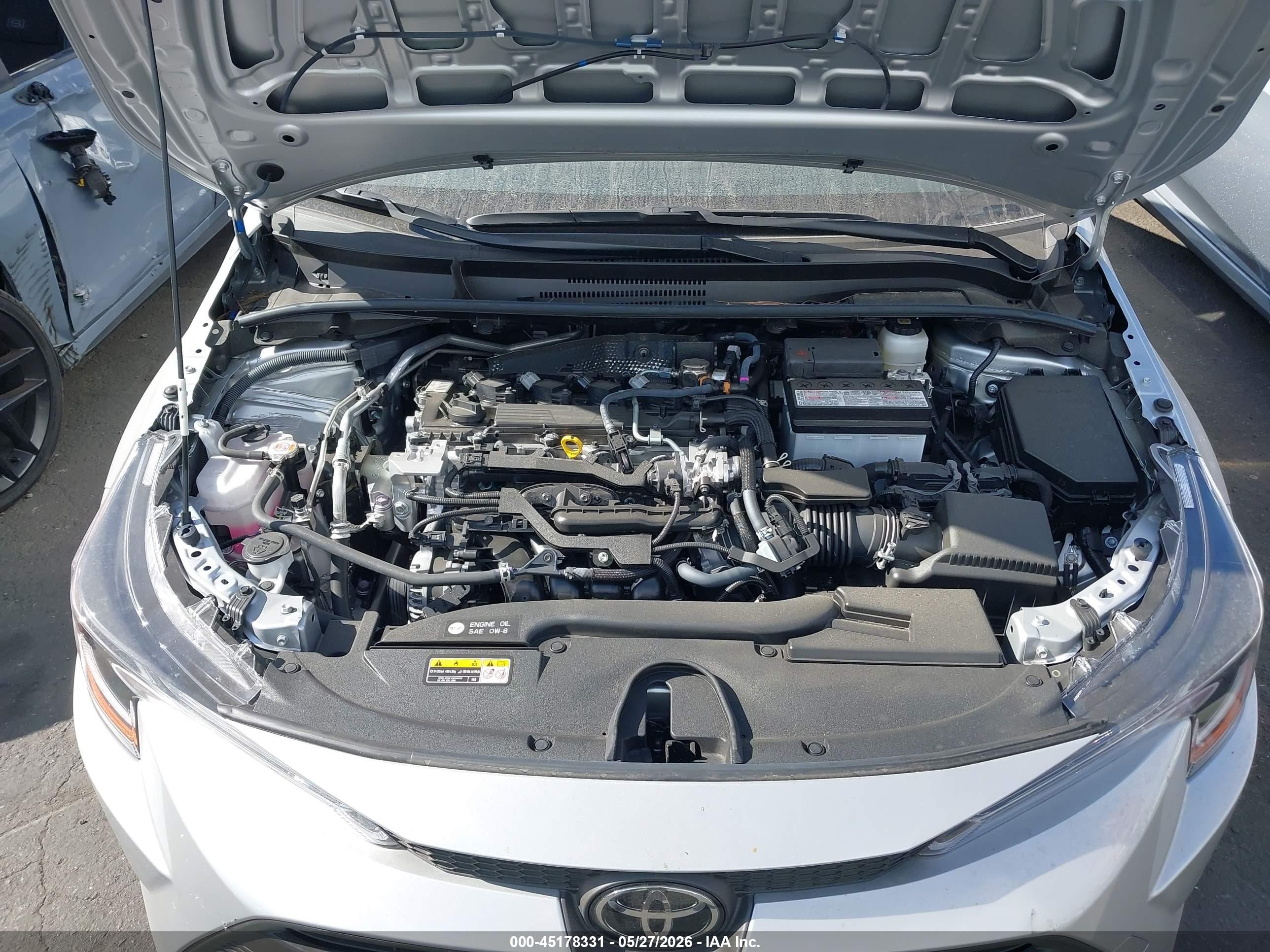 2026 Toyota Corolla Le Silver vin: JTDB4MEE1T3034587