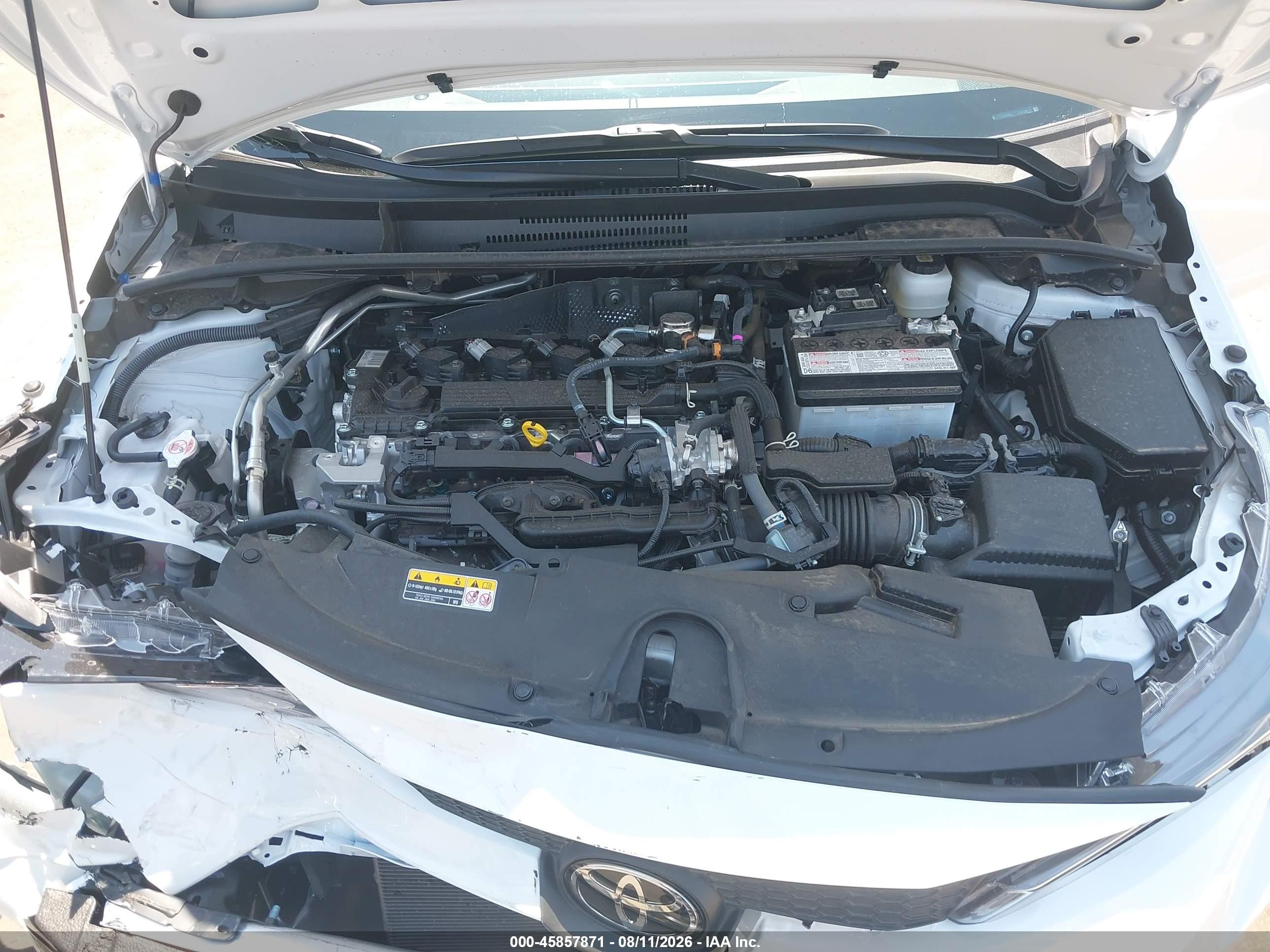 2026 Toyota Corolla Le Белый vin: JTDB4MEE1T3043810