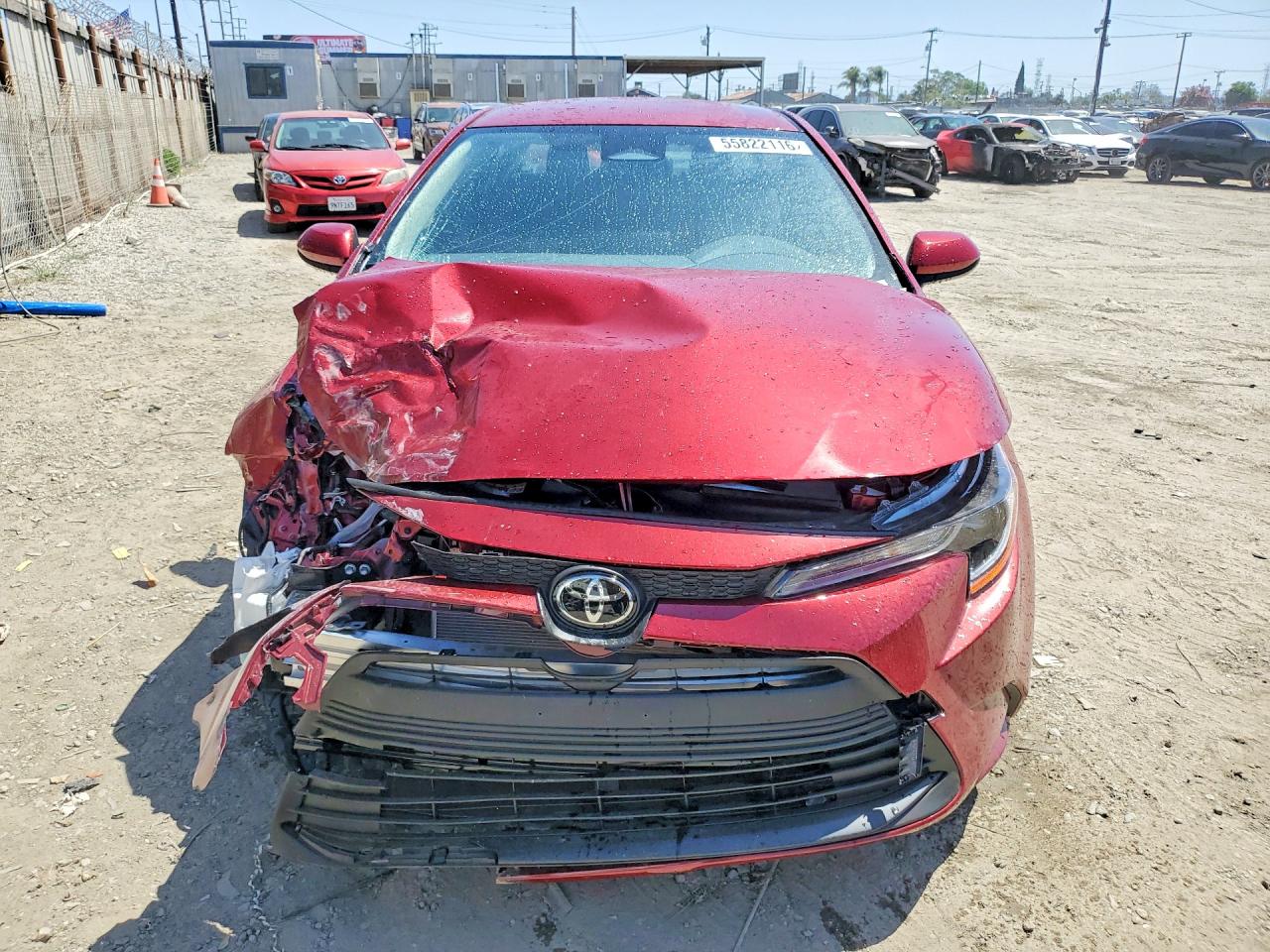 2026 Toyota Corolla Red vin: JTDB4MEE3T3042352