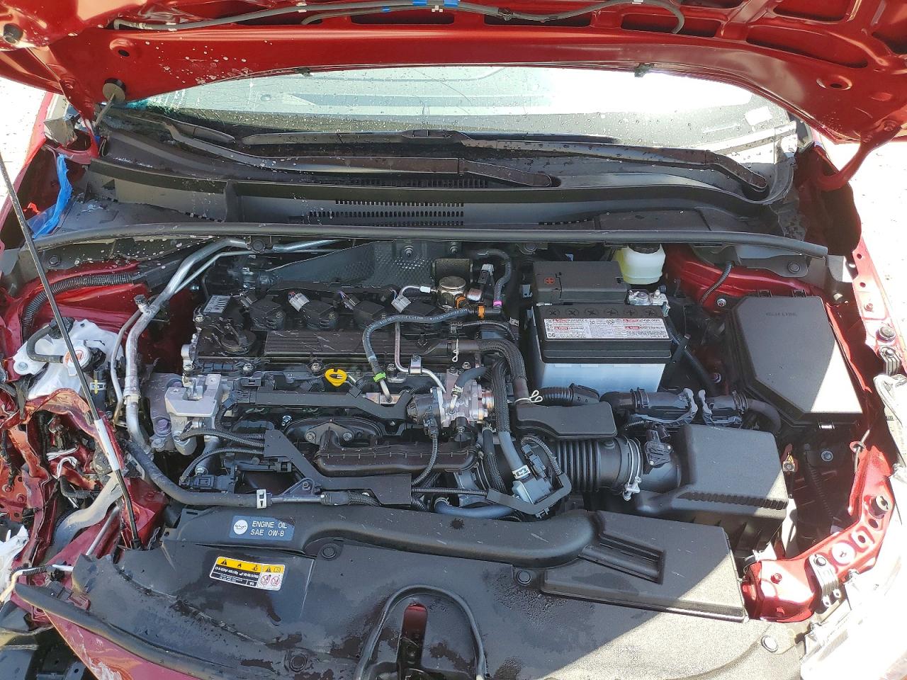 2026 Toyota Corolla Red vin: JTDB4MEE3T3042352