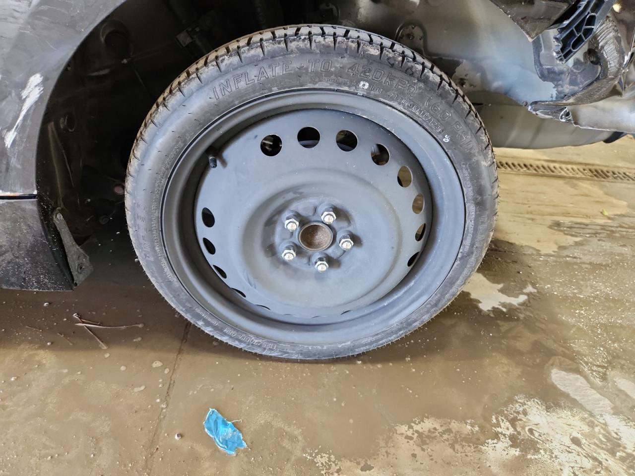 2024 Toyota Corolla Le Black vin: JTDB4MEE4R3016643 Damage: Left Rear Wheel, Mismatched, Replacement Required