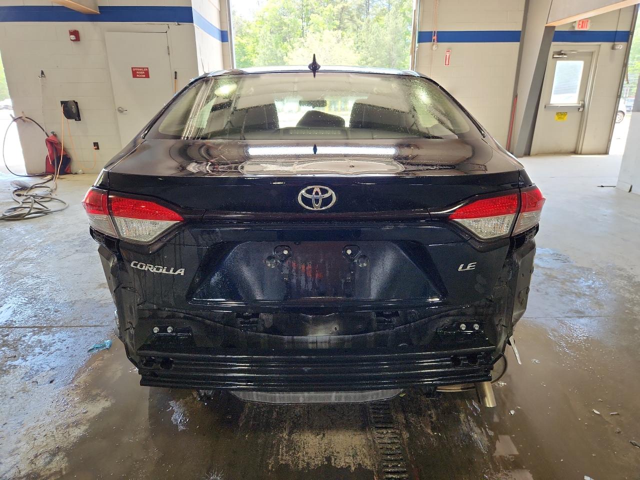 2024 Toyota Corolla Le Black vin: JTDB4MEE4R3016643 Damage: Deck Lid, Dent(S) W/ Paint Dmg, 1 To 2 Inches