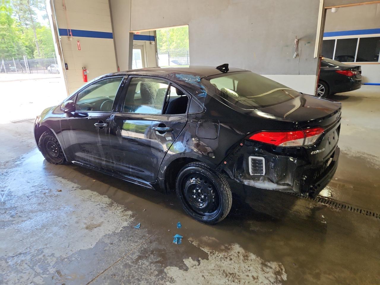 2024 Toyota Corolla Le Black vin: JTDB4MEE4R3016643 Damage: Left Qtr Panel, Dent(S) W/ Paint Dmg, 4 To 5 Inches